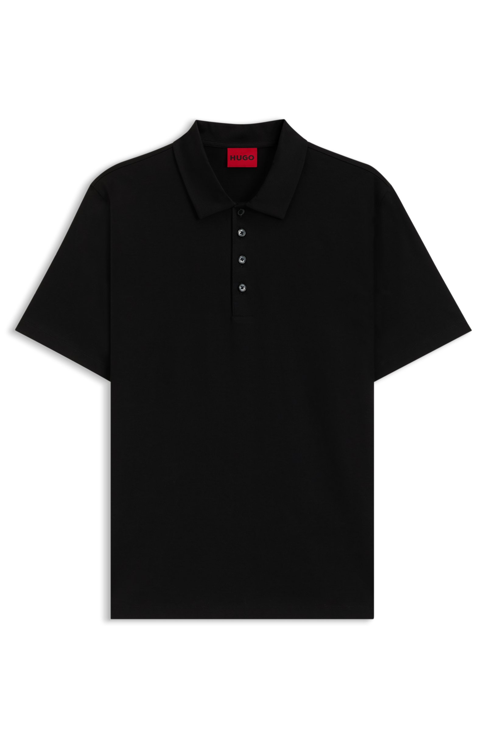 Polo negro clásico Hugo