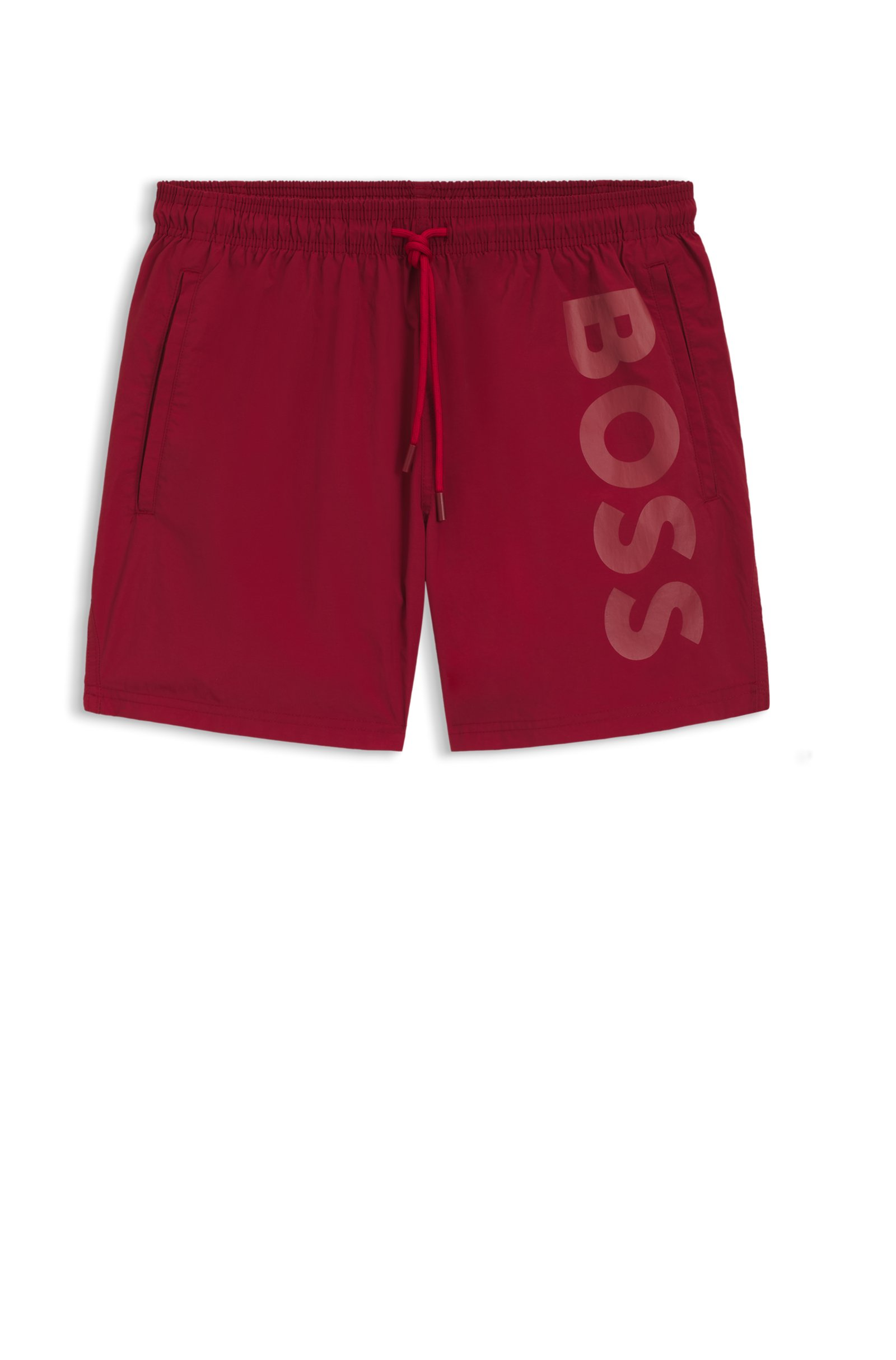 Bermudas de baño BOSS rojas