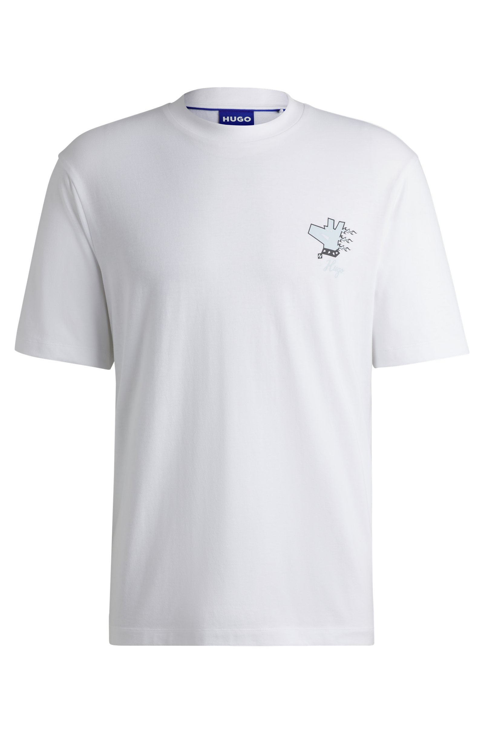 Camiseta blanca Hugo