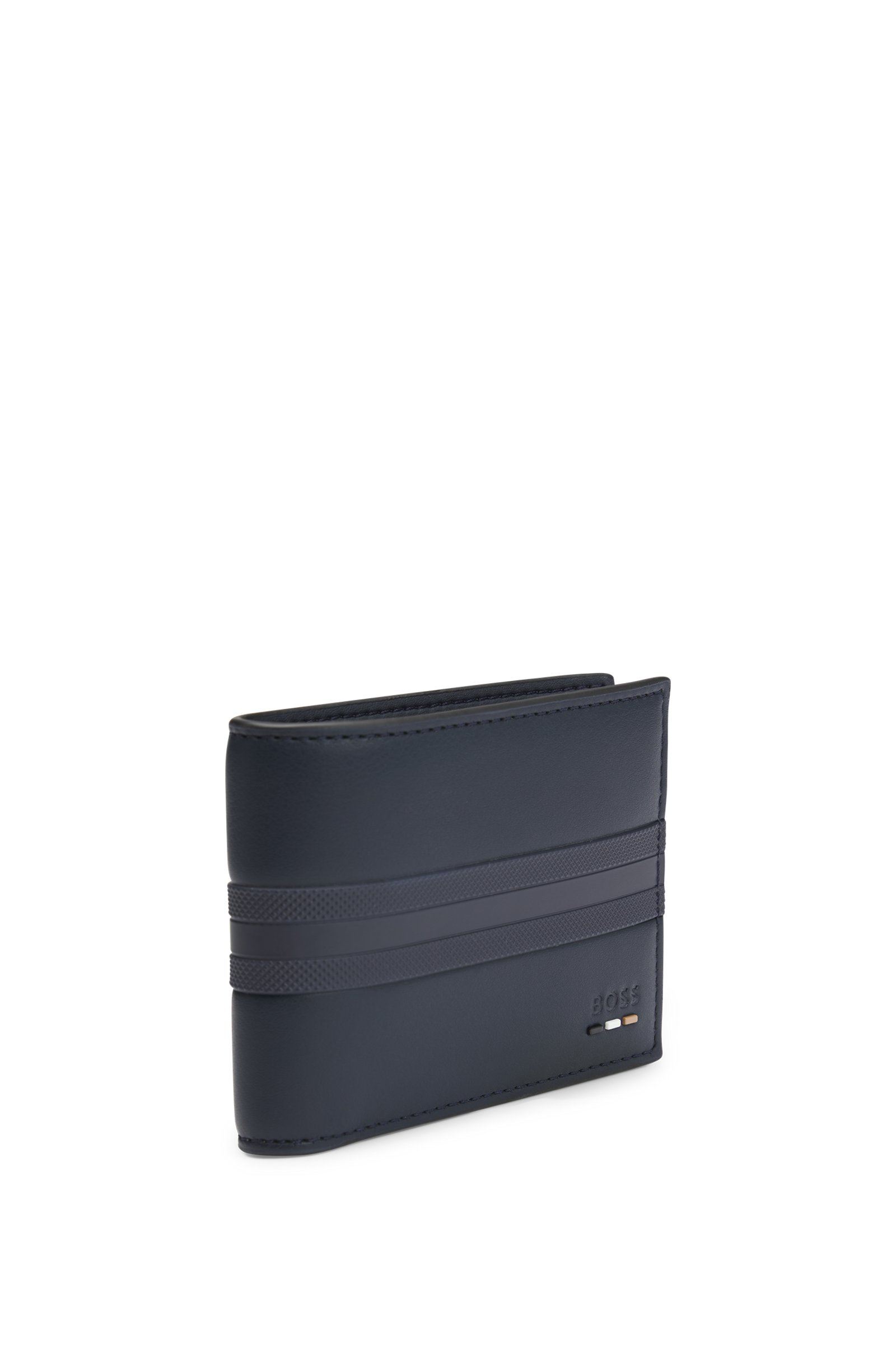 Cartera de piel Hugo Boss