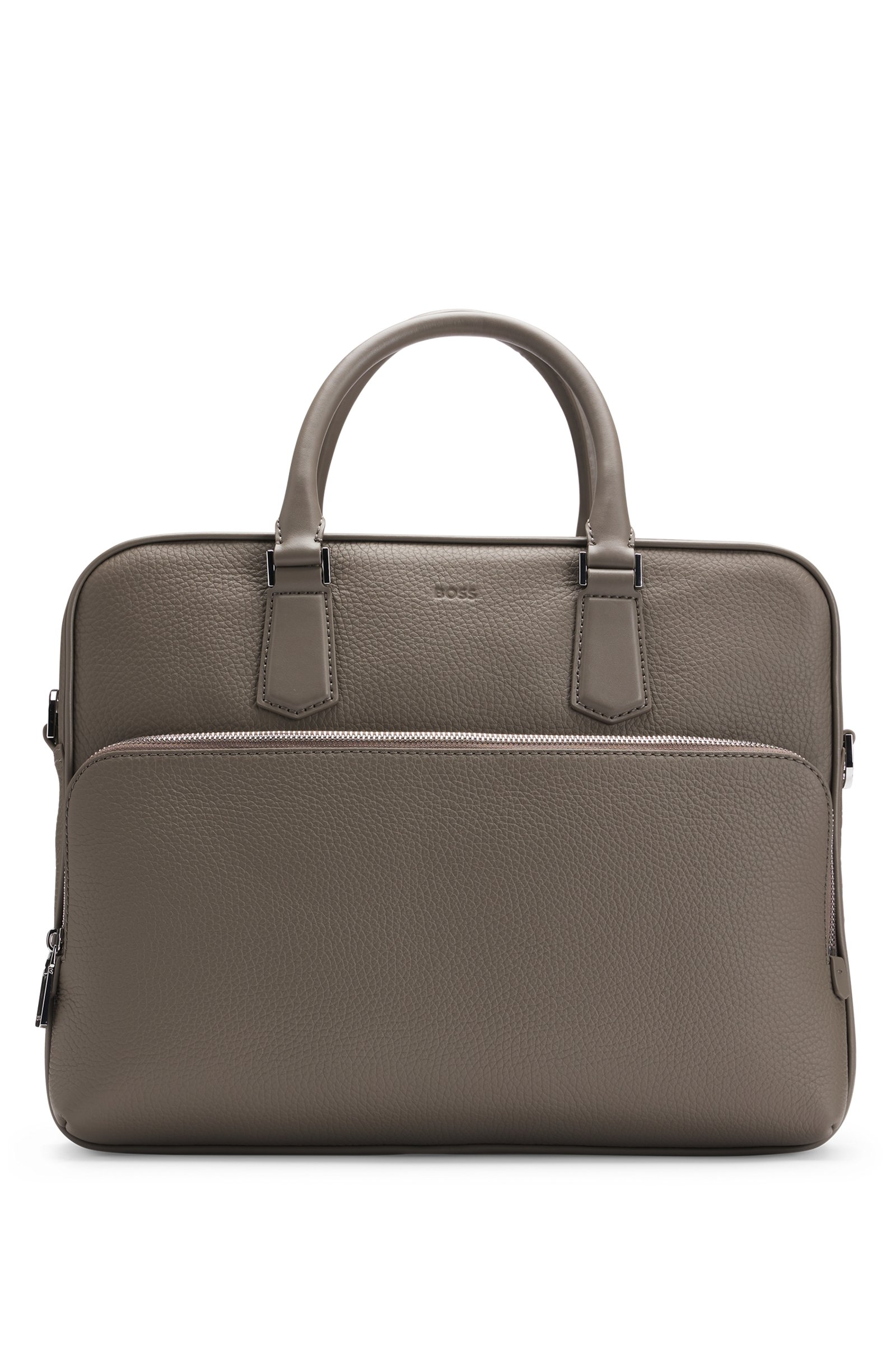 Bolso de mano de piel BOSS