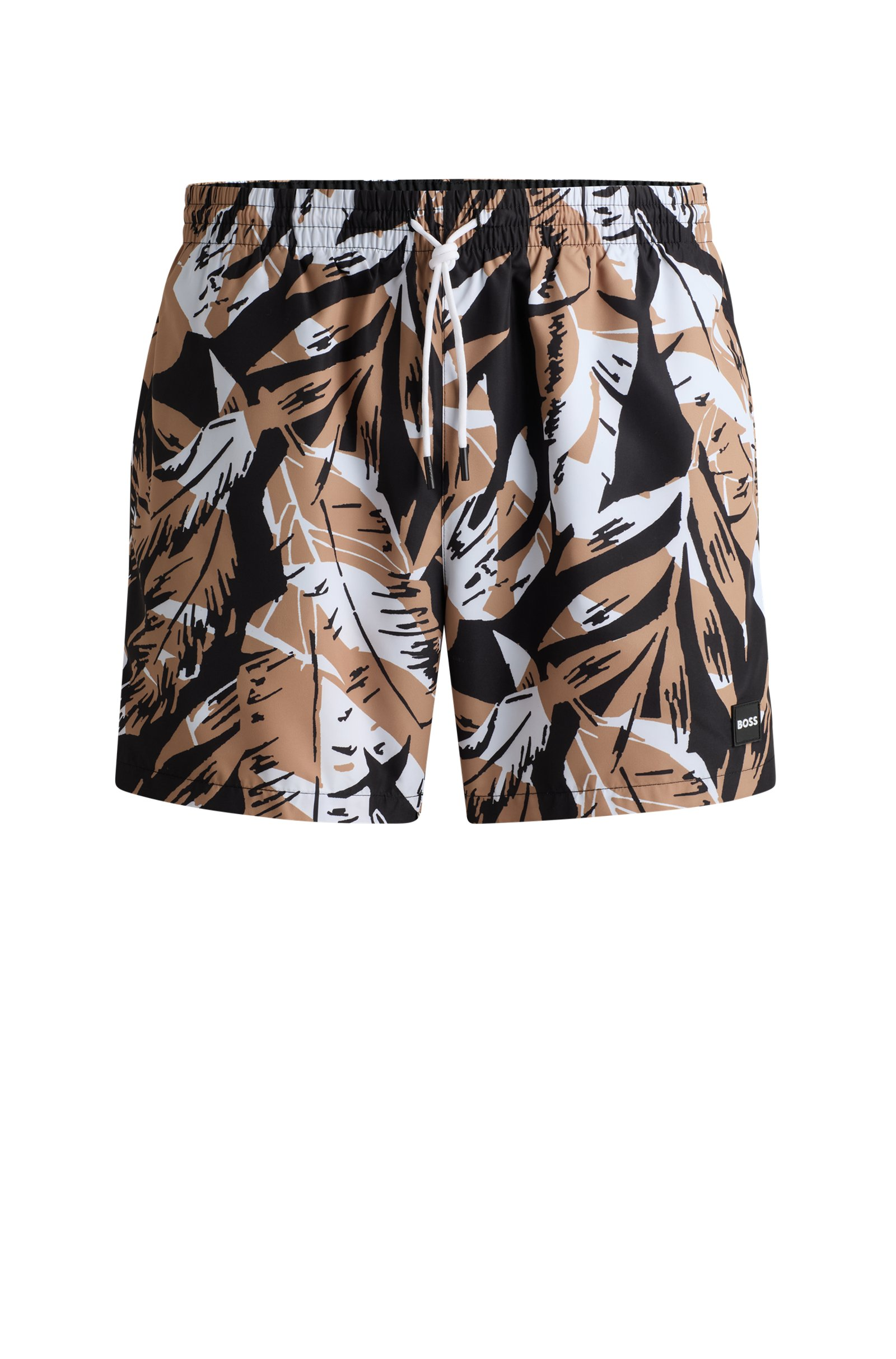 Bermuda de playa estampada