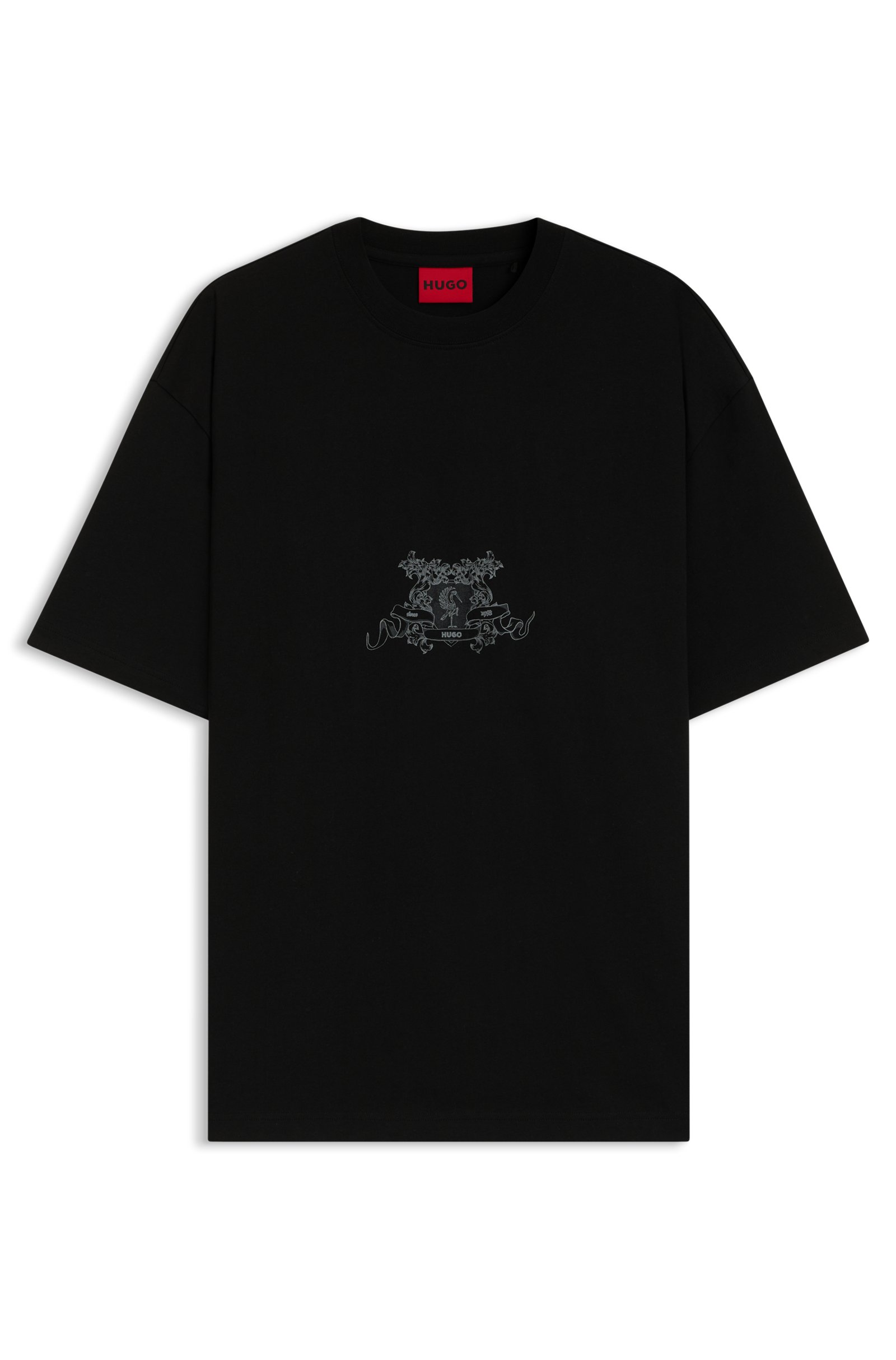 Camiseta negra HUGO