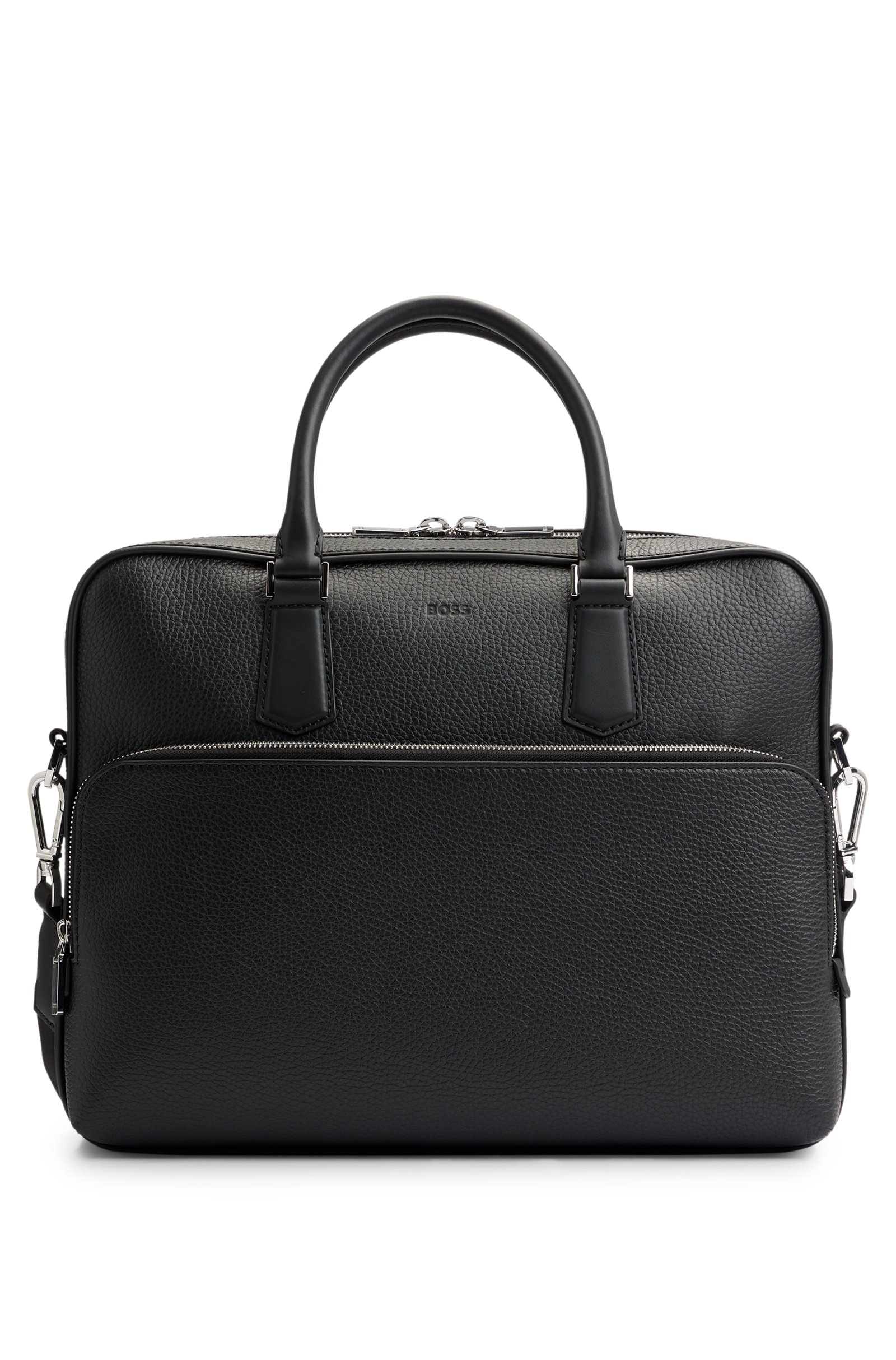 Bolso de mano de piel BOSS