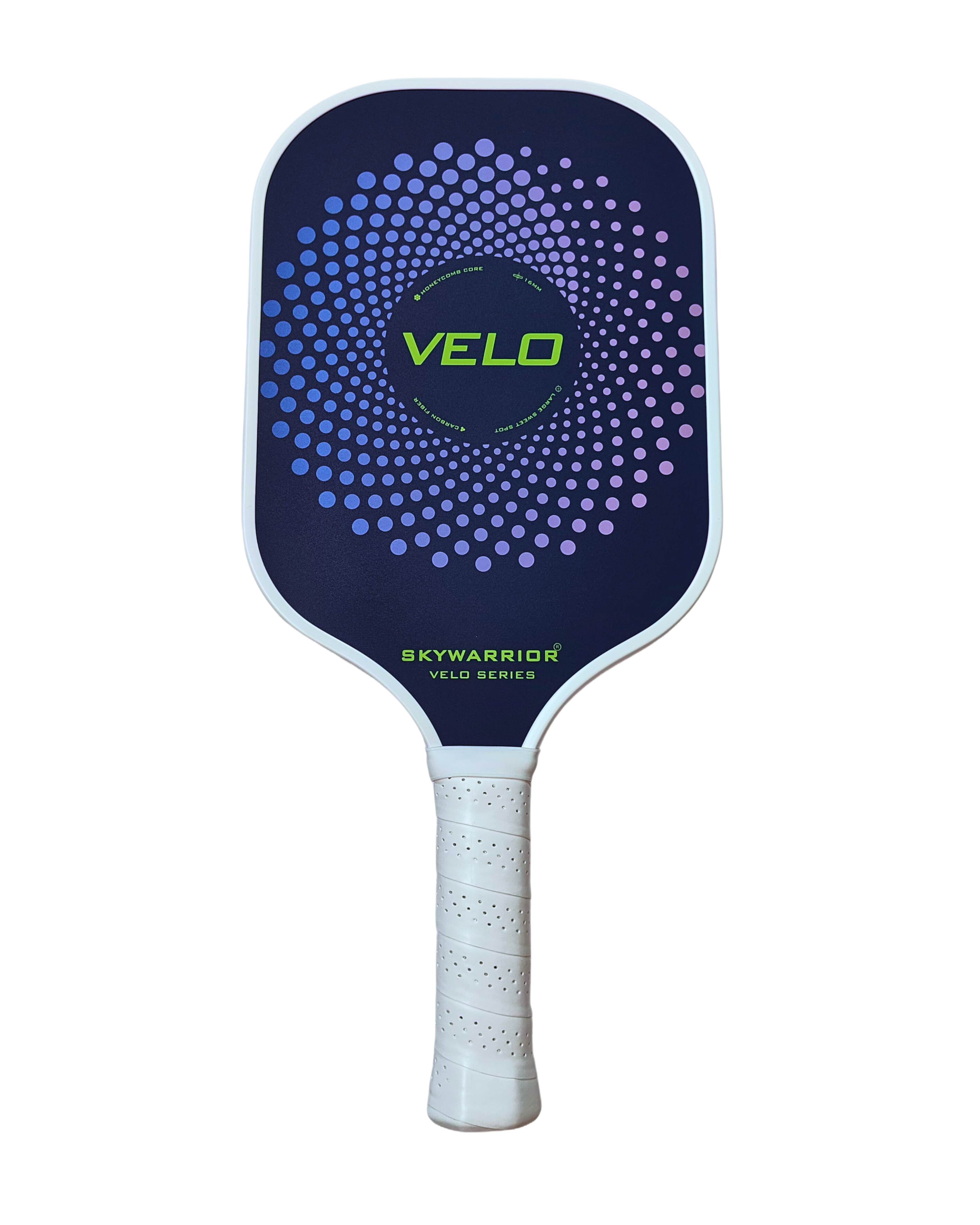Skywarrior VELO Pickleball Paddle White Grip