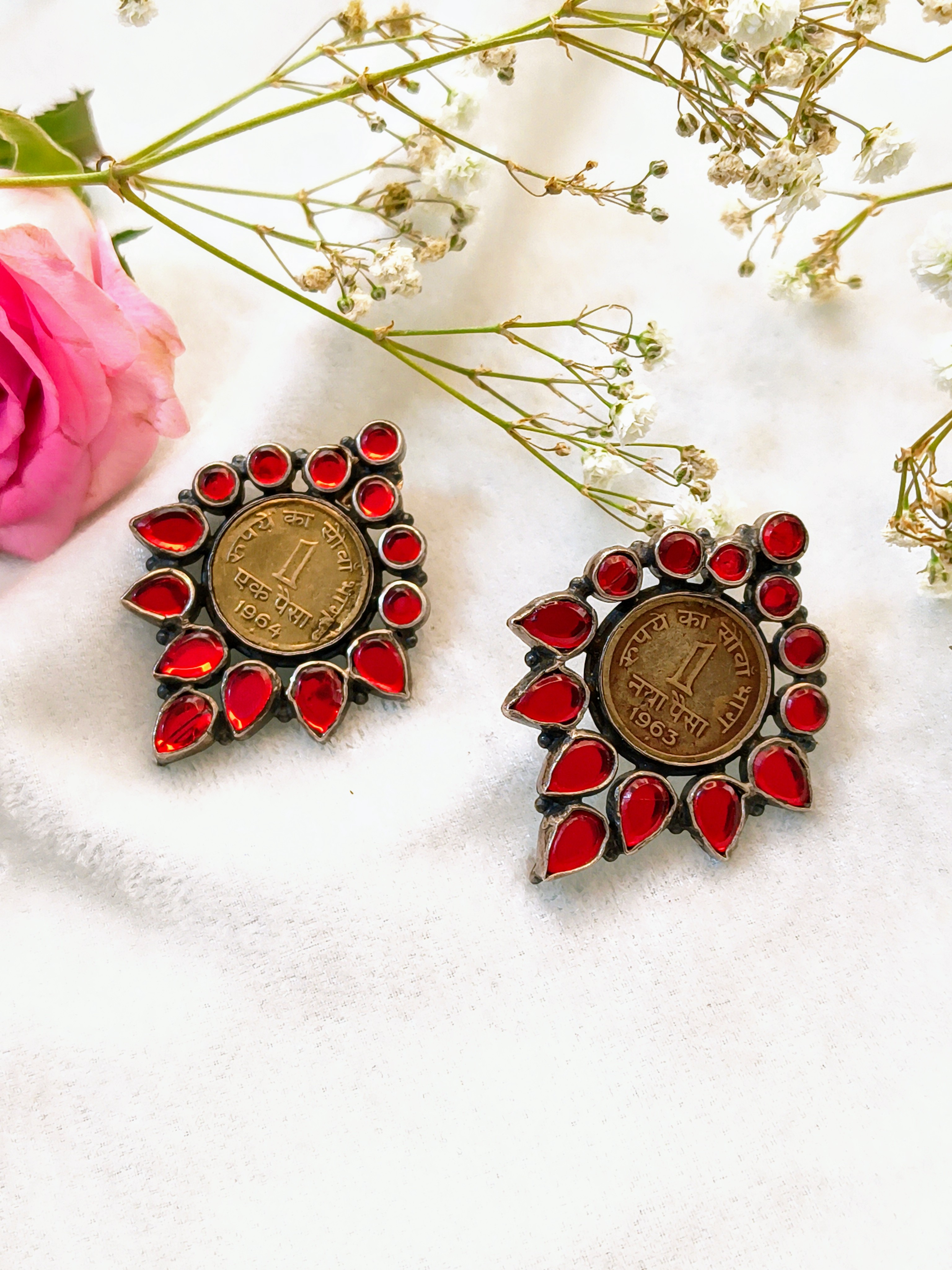 Vintage Coin Earrings