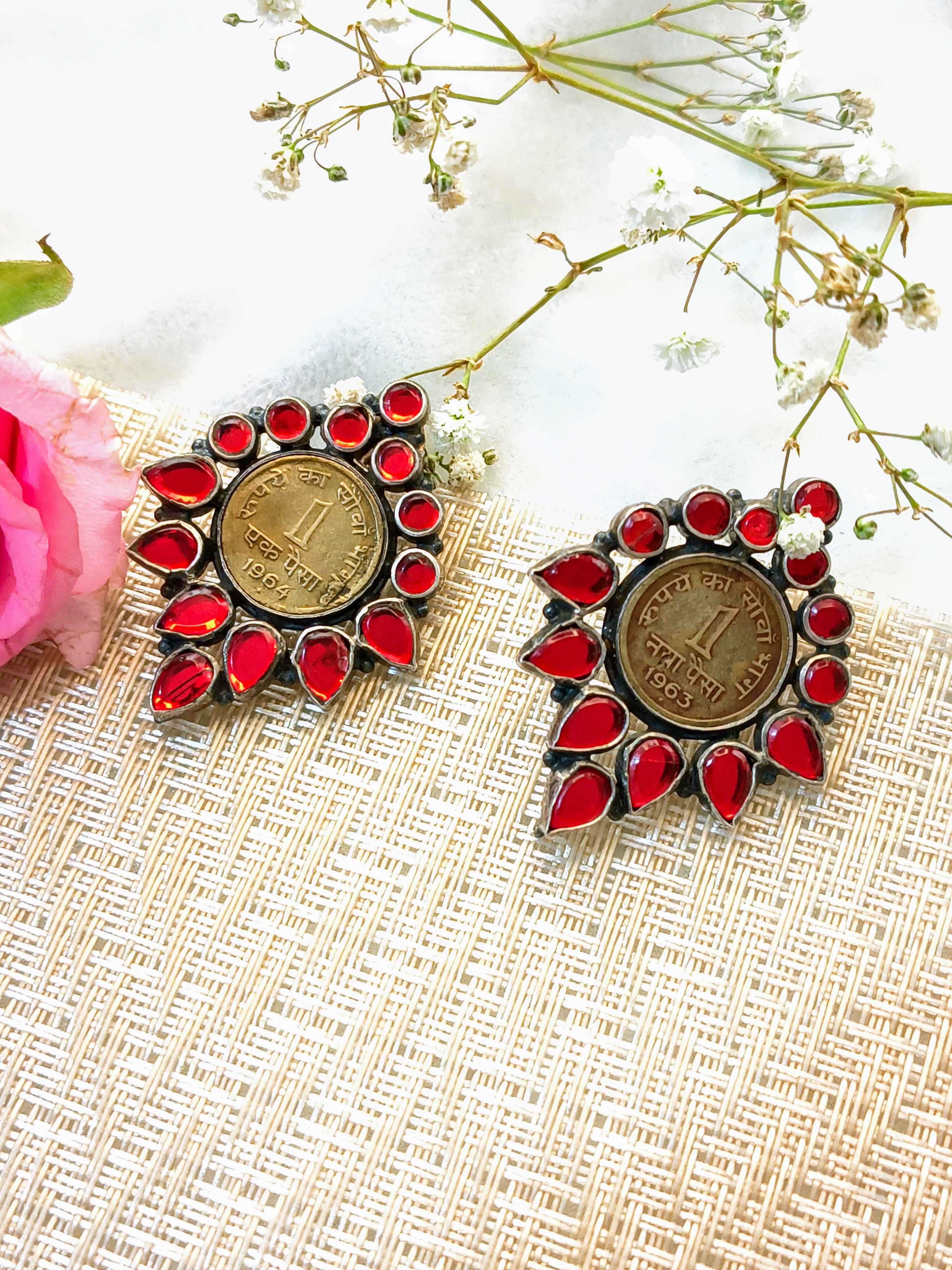 Vintage Coin Earrings