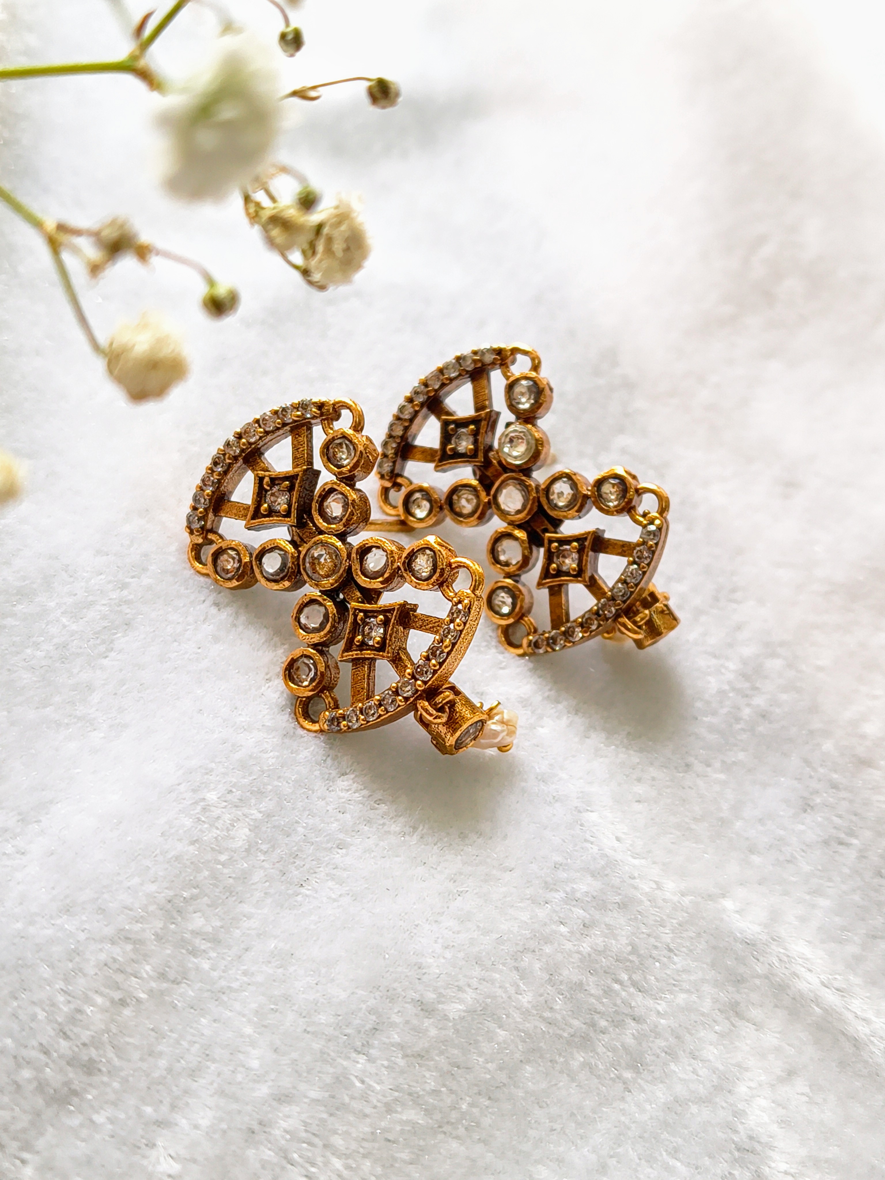 Elegant Gold Earrings