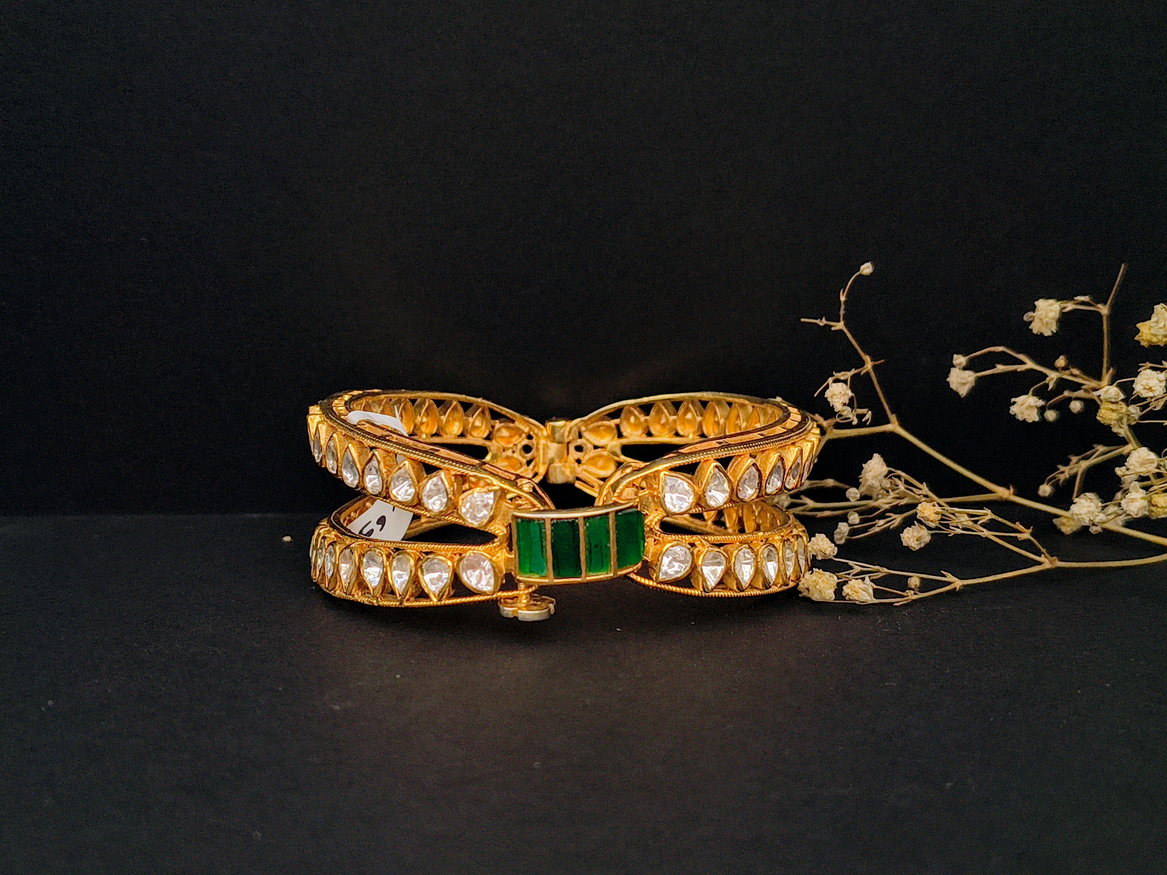 Elegant Gold Plated Bangles
