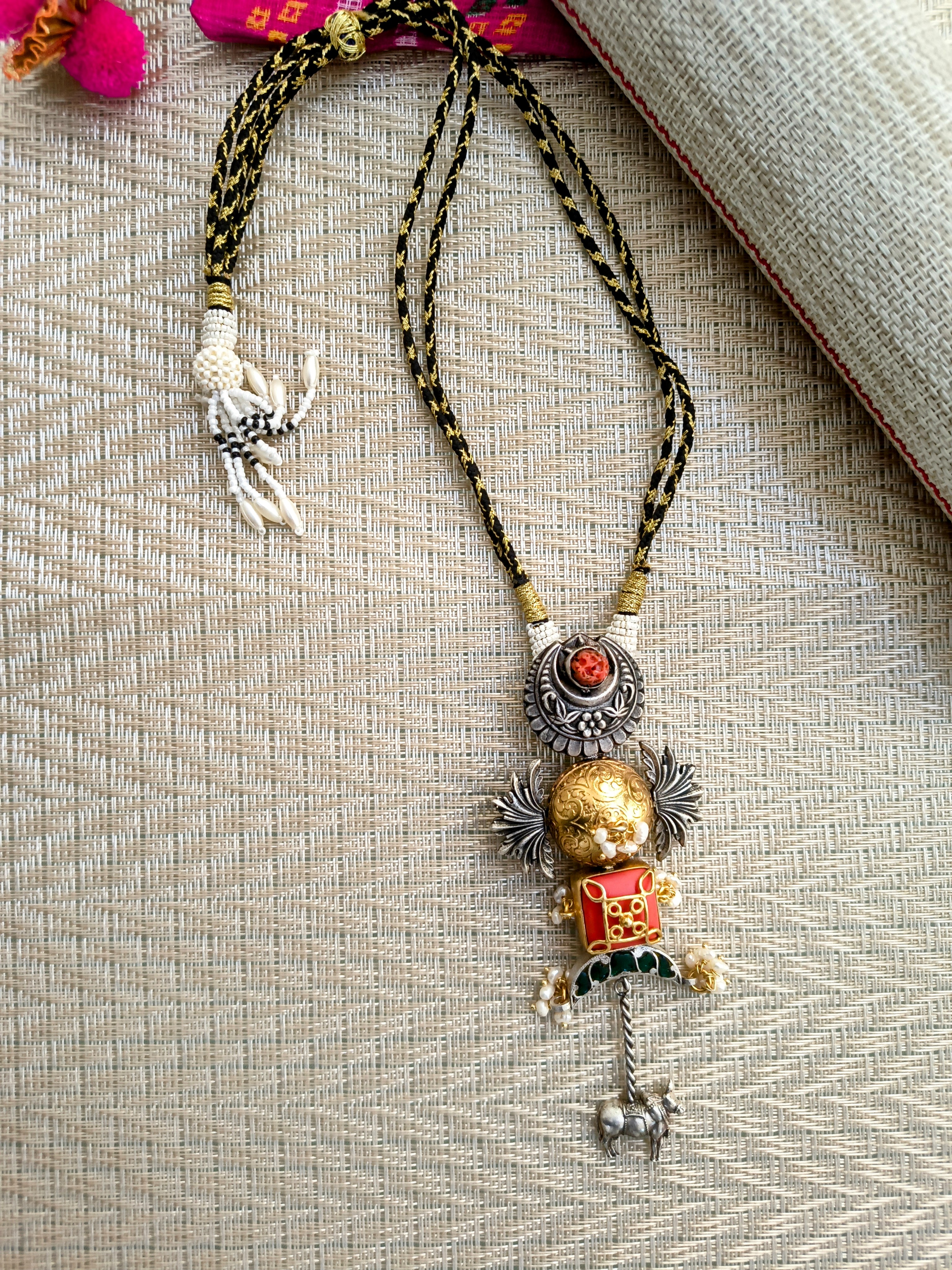 Traditional Coral Fusion Pendant