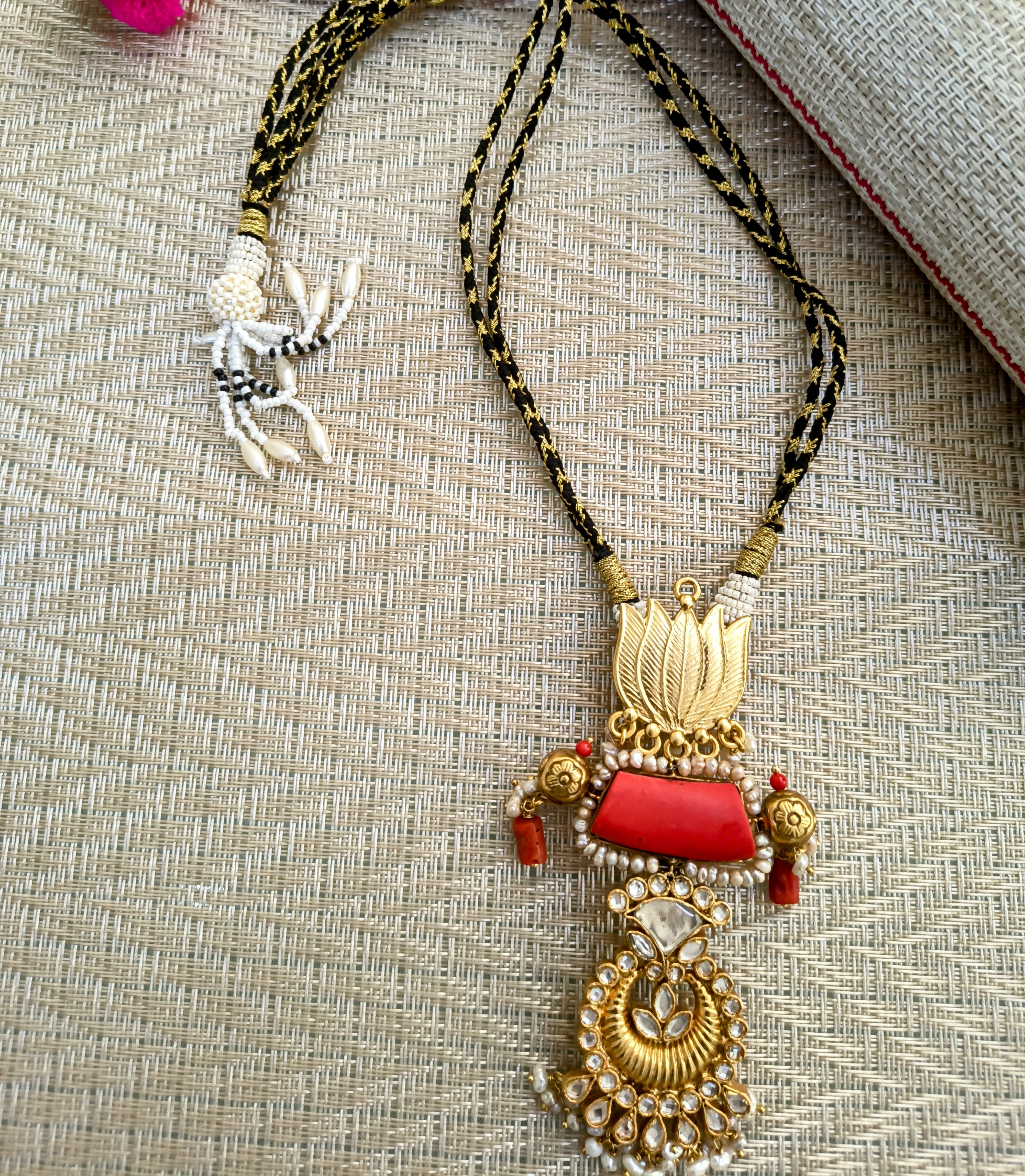 Traditional Gold Plated Fusion Pendant