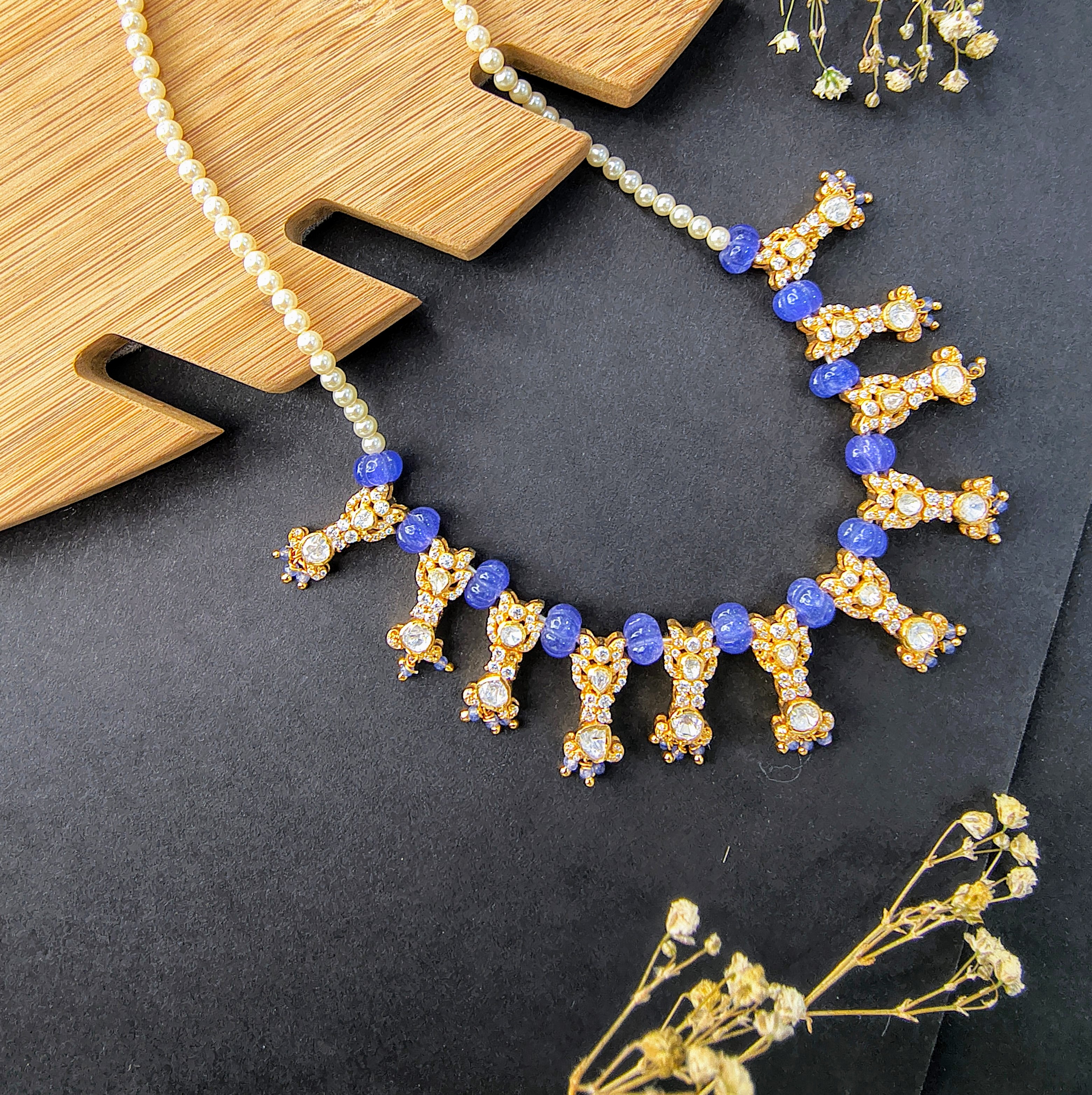 Royal Moissanite Choker Necklace 