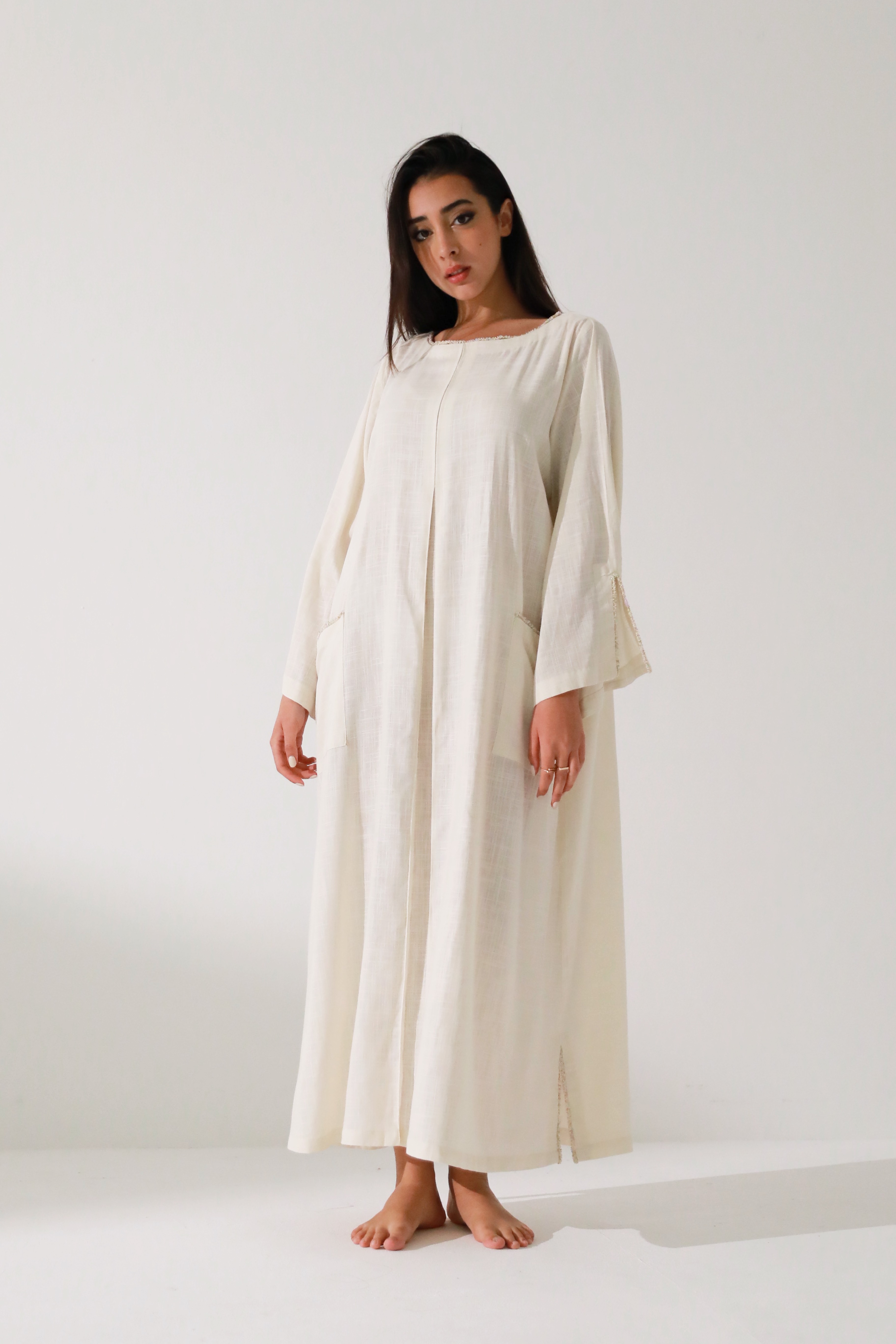 Beaded Pocket Kaftan