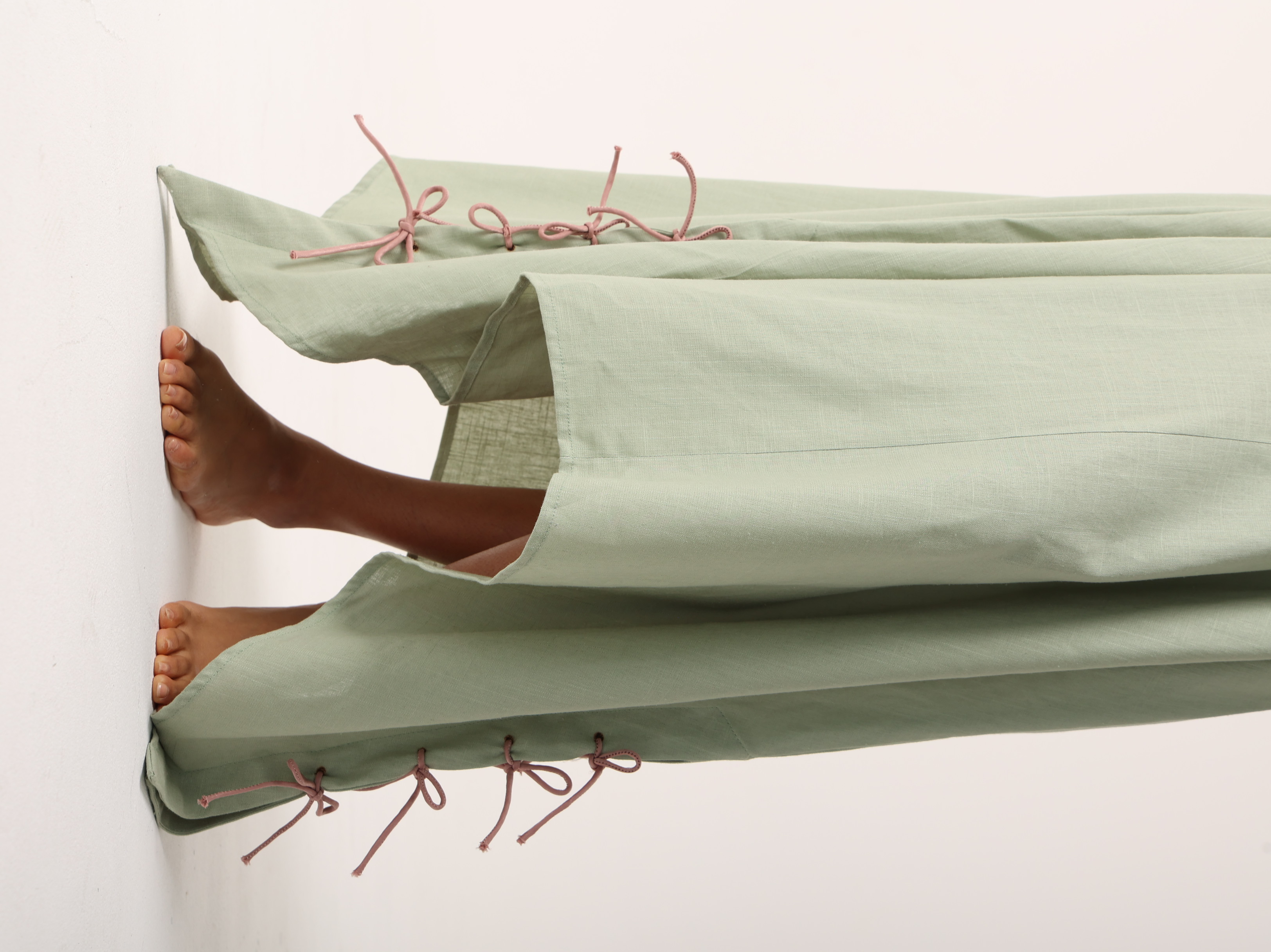 Linen Bow Kaftan