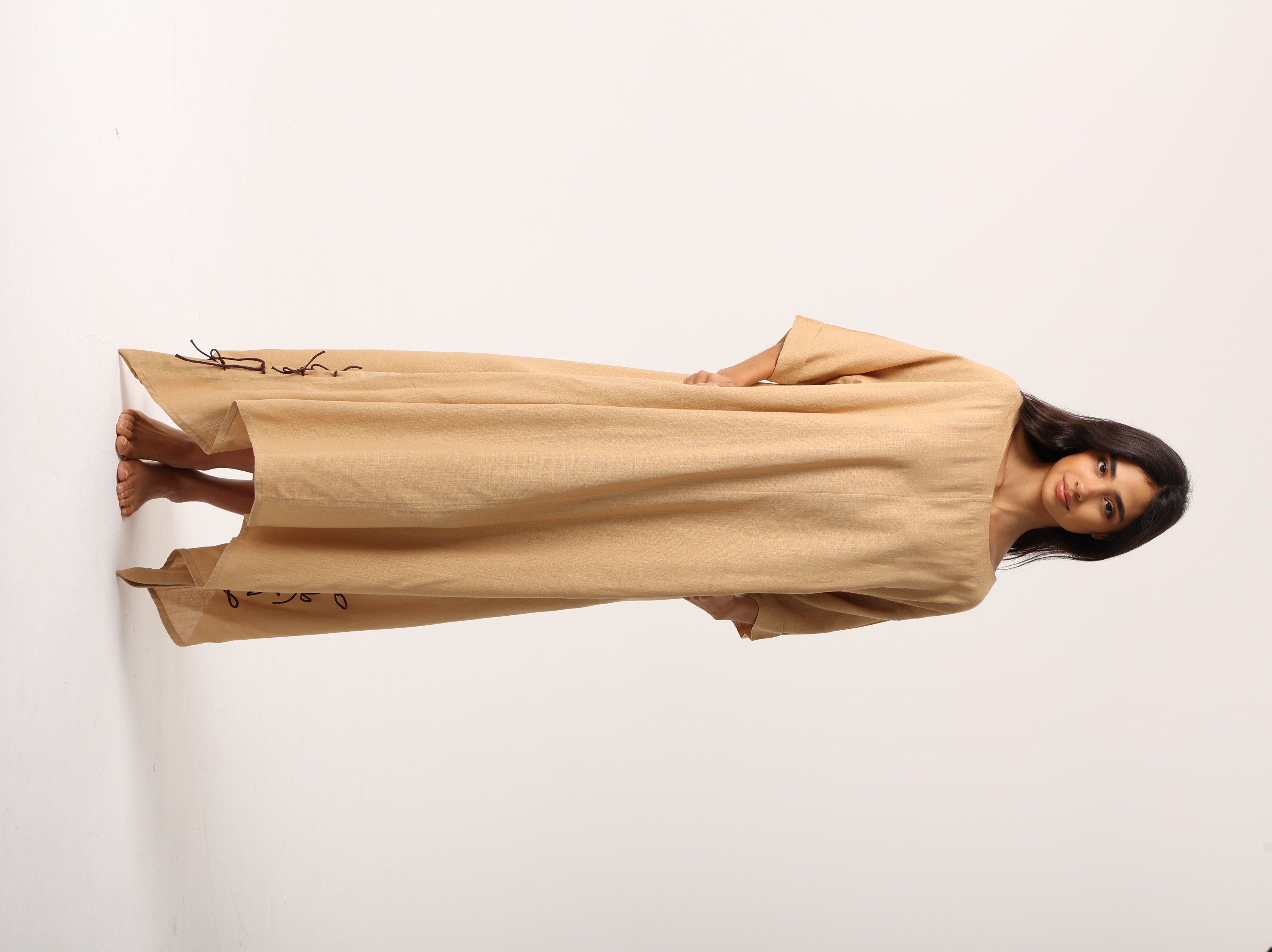Linen Bow Kaftan