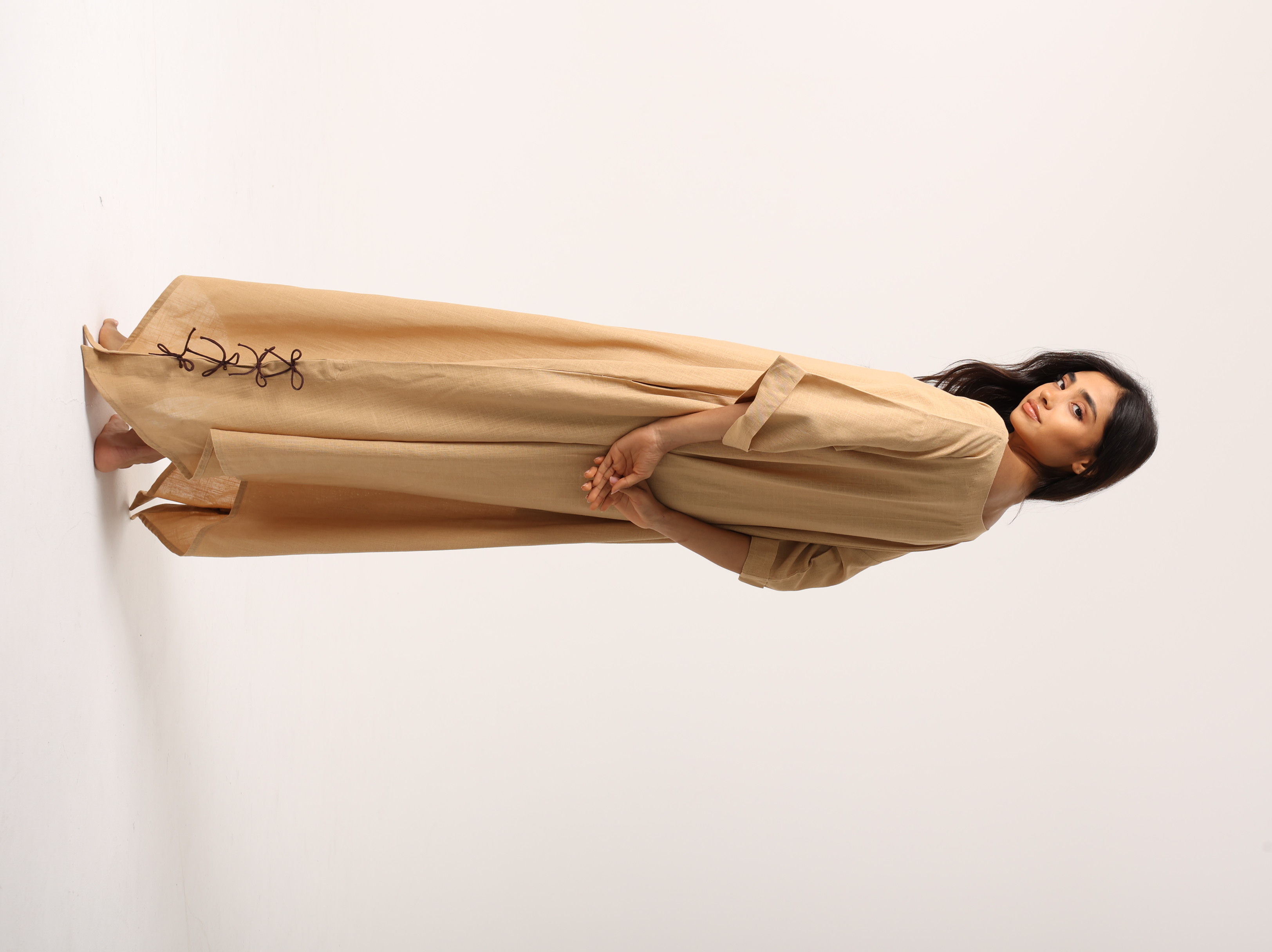 Linen Bow Kaftan