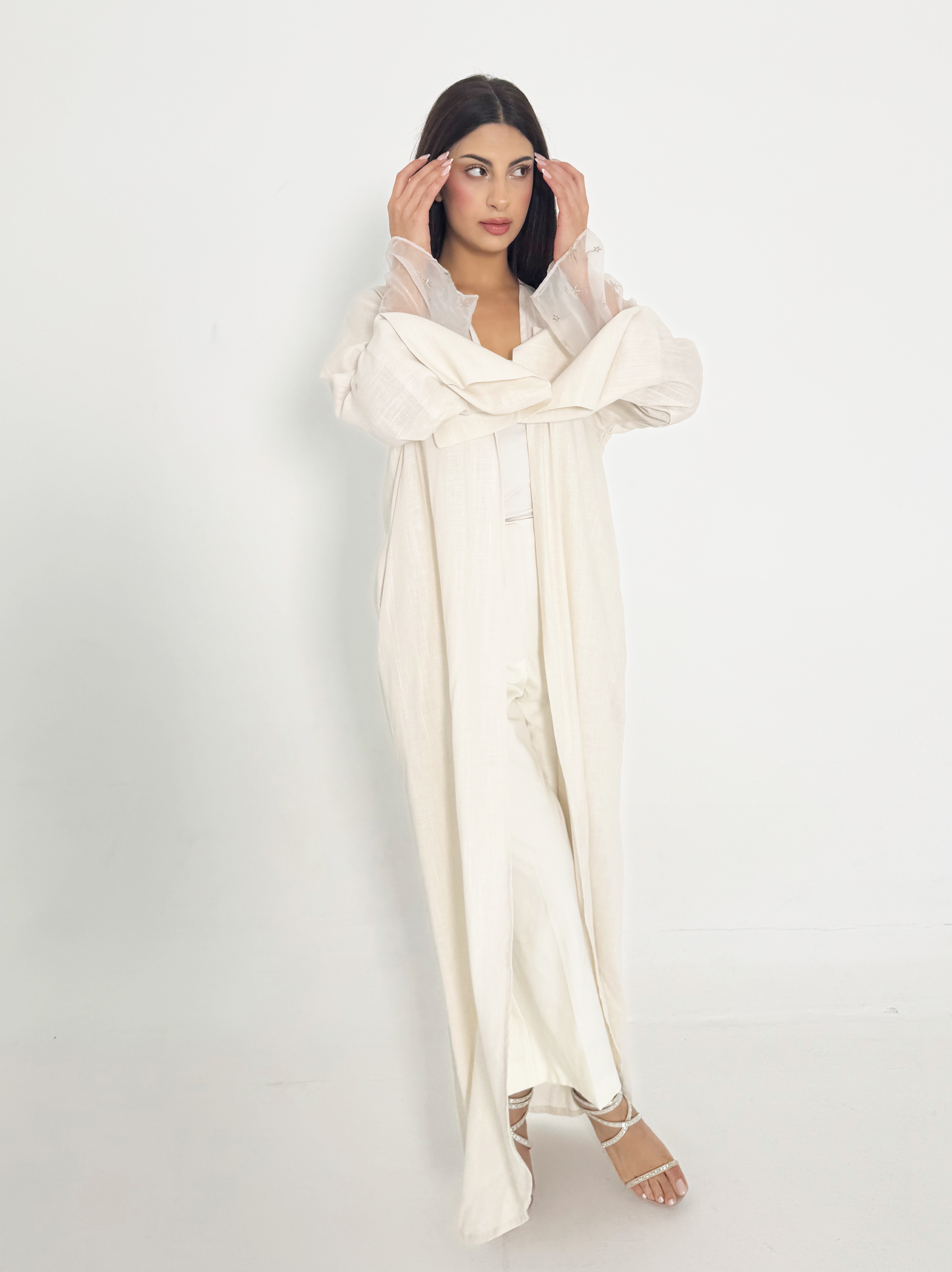 Celestial Linen Abaya