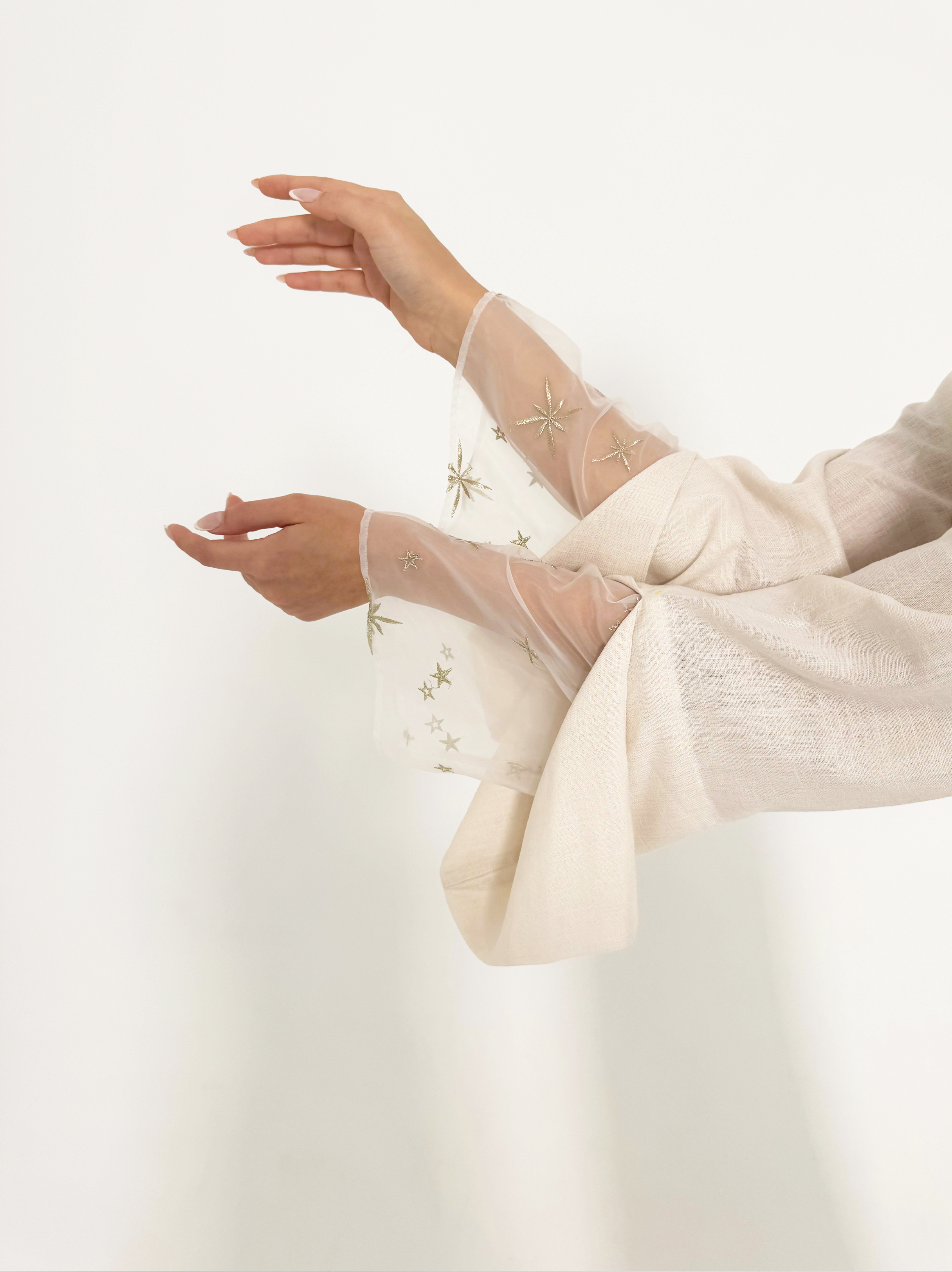 Celestial Linen Abaya 