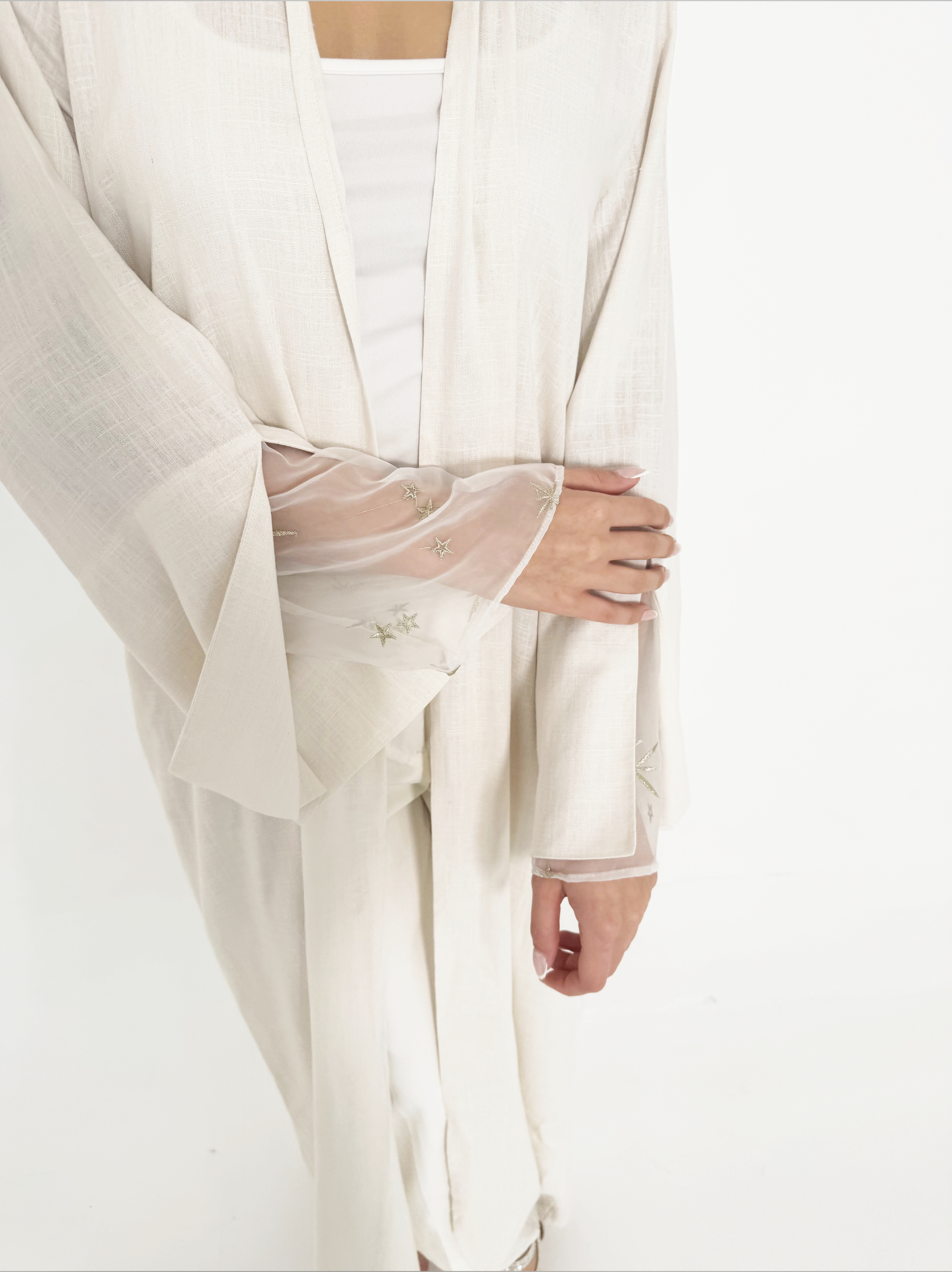 Celestial Linen Abaya 