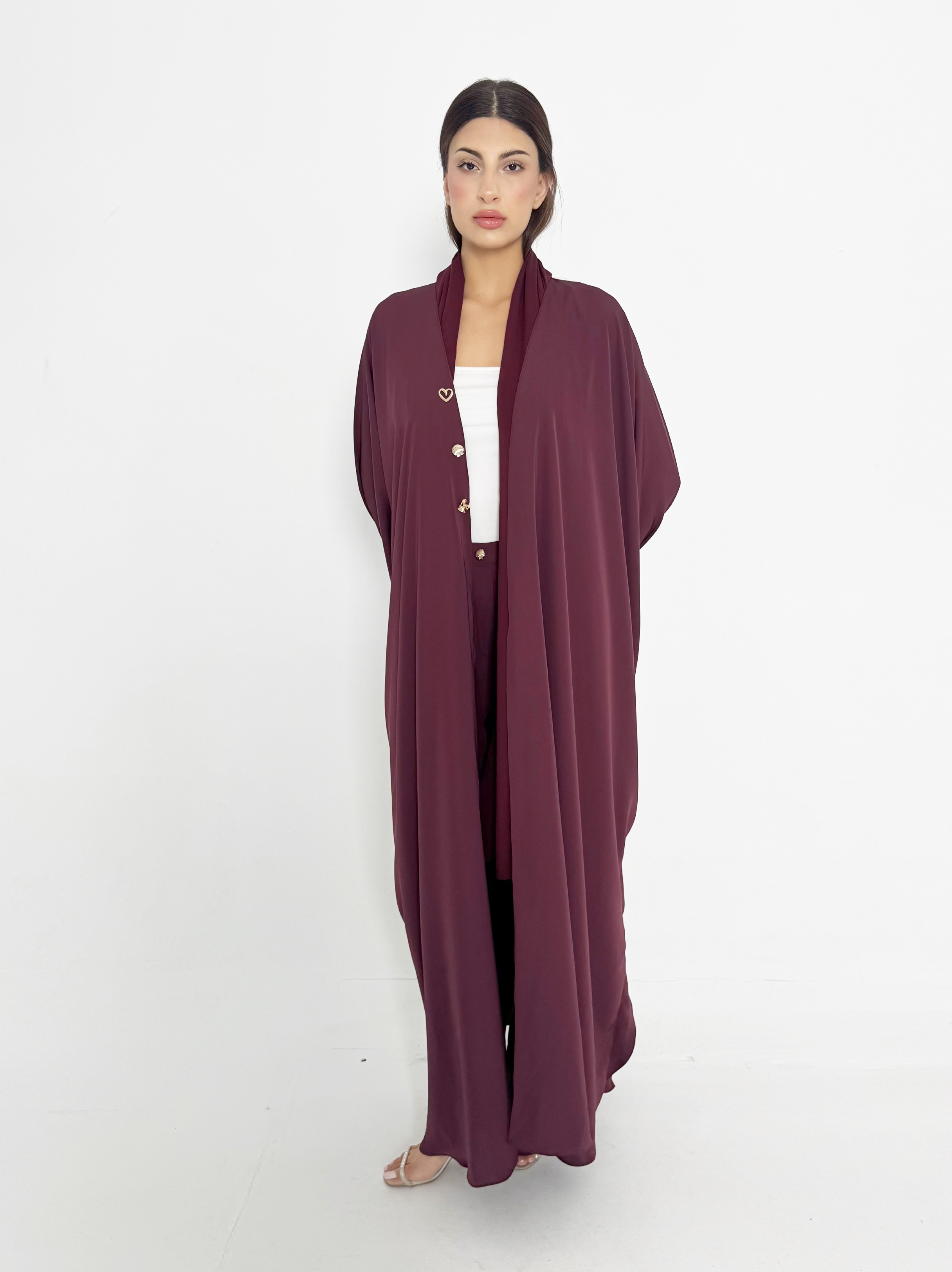 Summer Seashell Abaya Set
