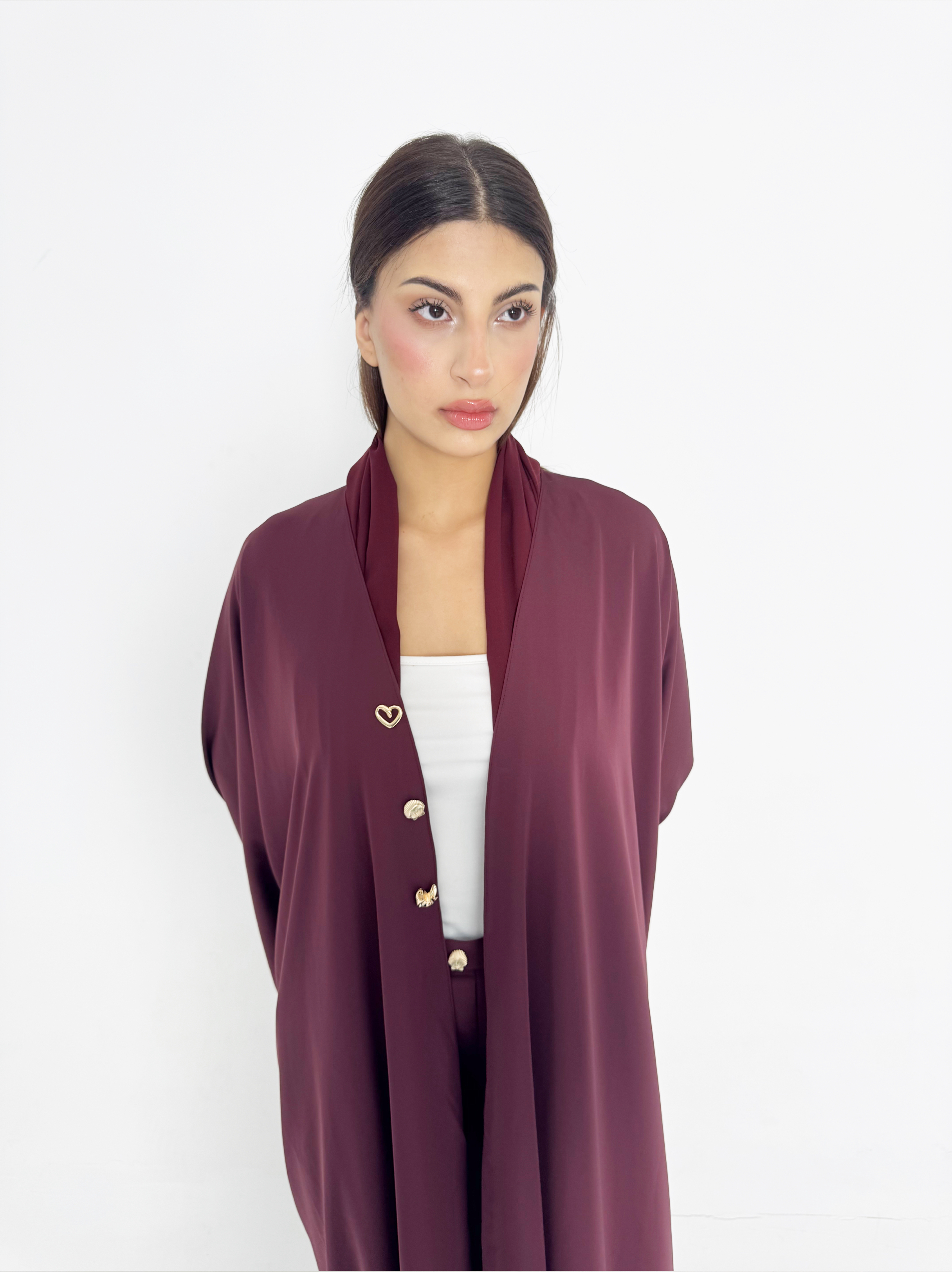 Summer Seashell Abaya Set