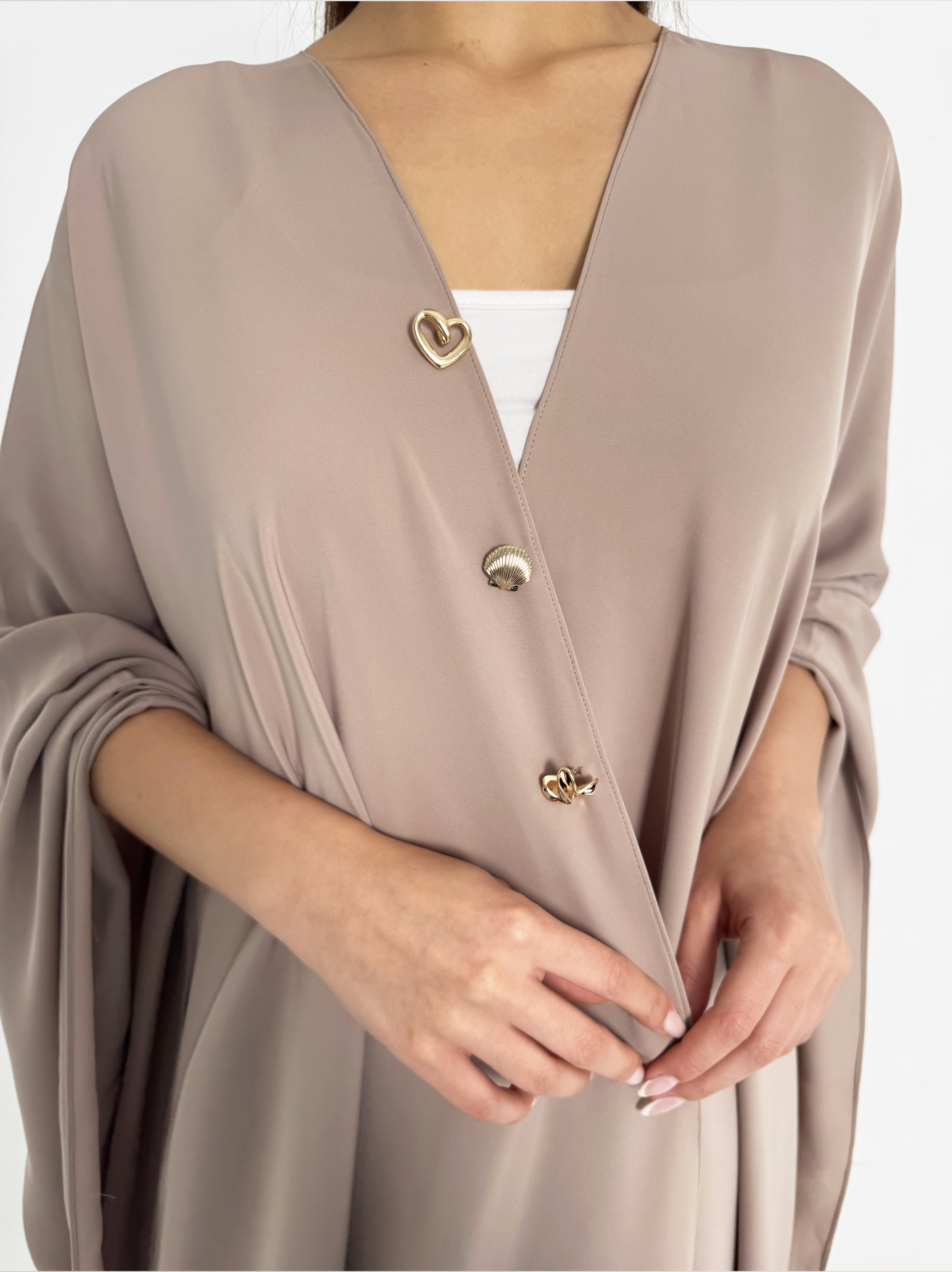 Summer Seashell Abaya Set