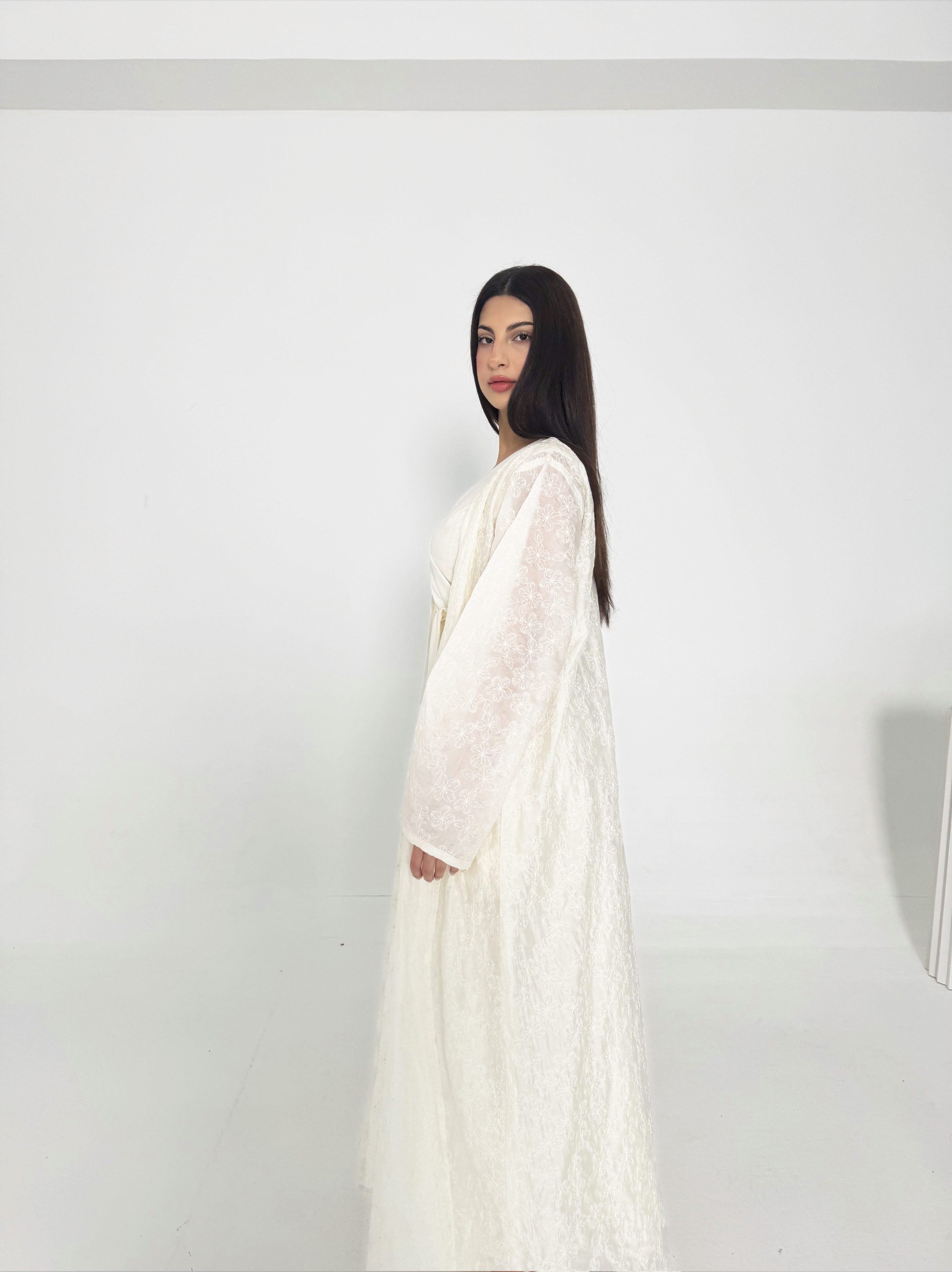 Floral Textured Throw