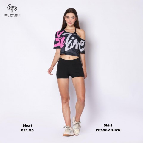 Kaos Crop Printing PR115V