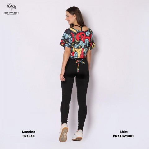 Kaos Crop Oversize PR116V