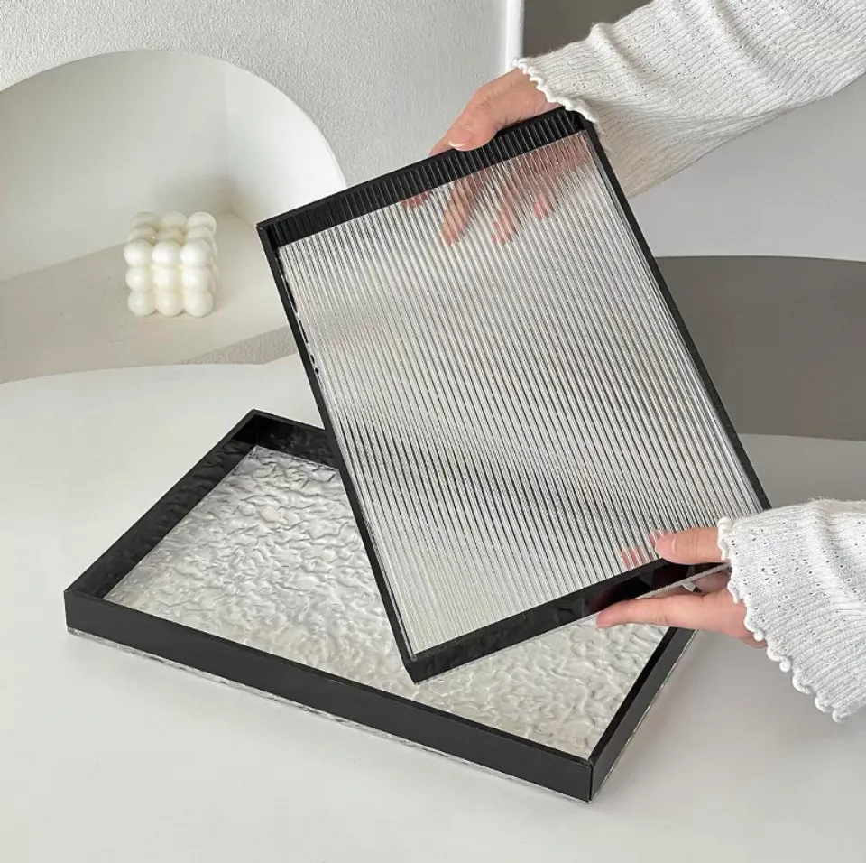 Transparent Acrylic Decorative Tray