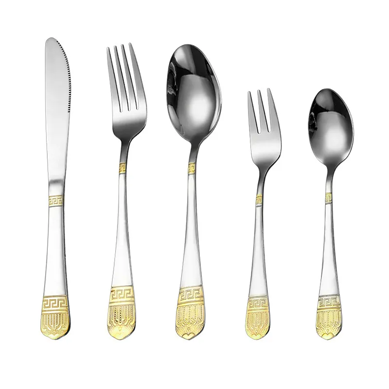 Elegant Silverware Set