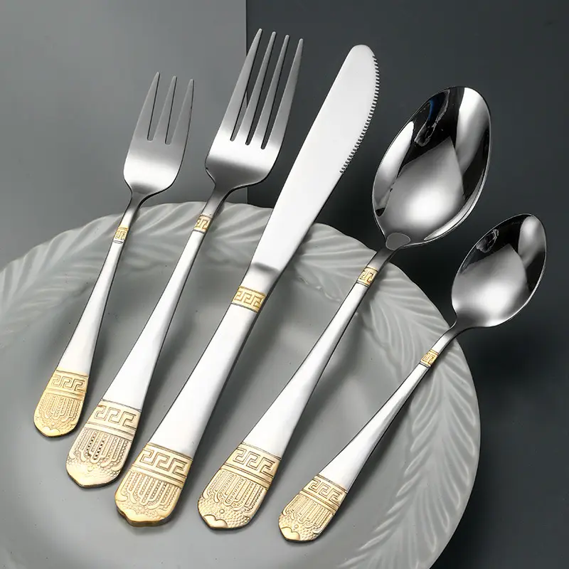 Elegant Silverware Set