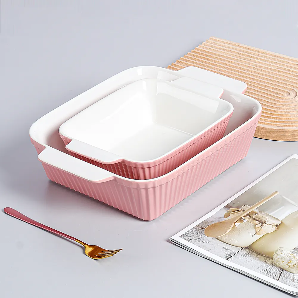 Ceramic Baking Dish Set