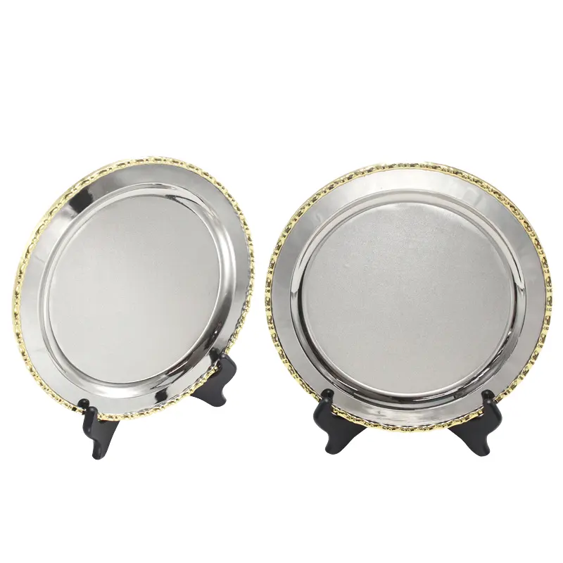 Stainless Steel Serving Platters