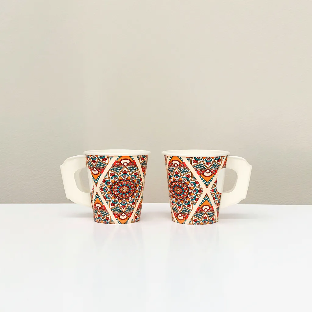 Set of 2 Decorative Mugs
