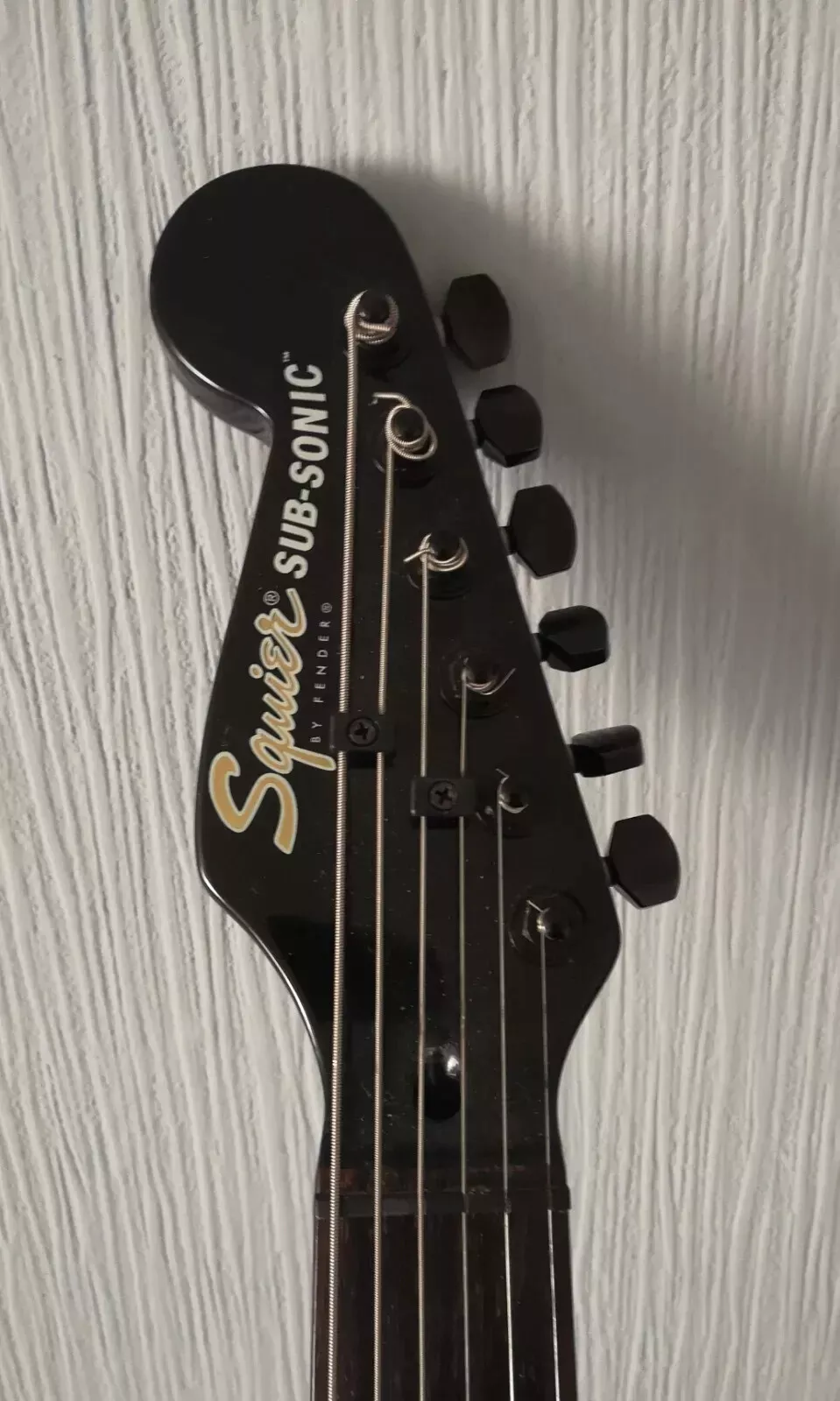 Rare 2001 Squier Sub Sonic Deluxe Set Neck Baritone Guitar KOREA