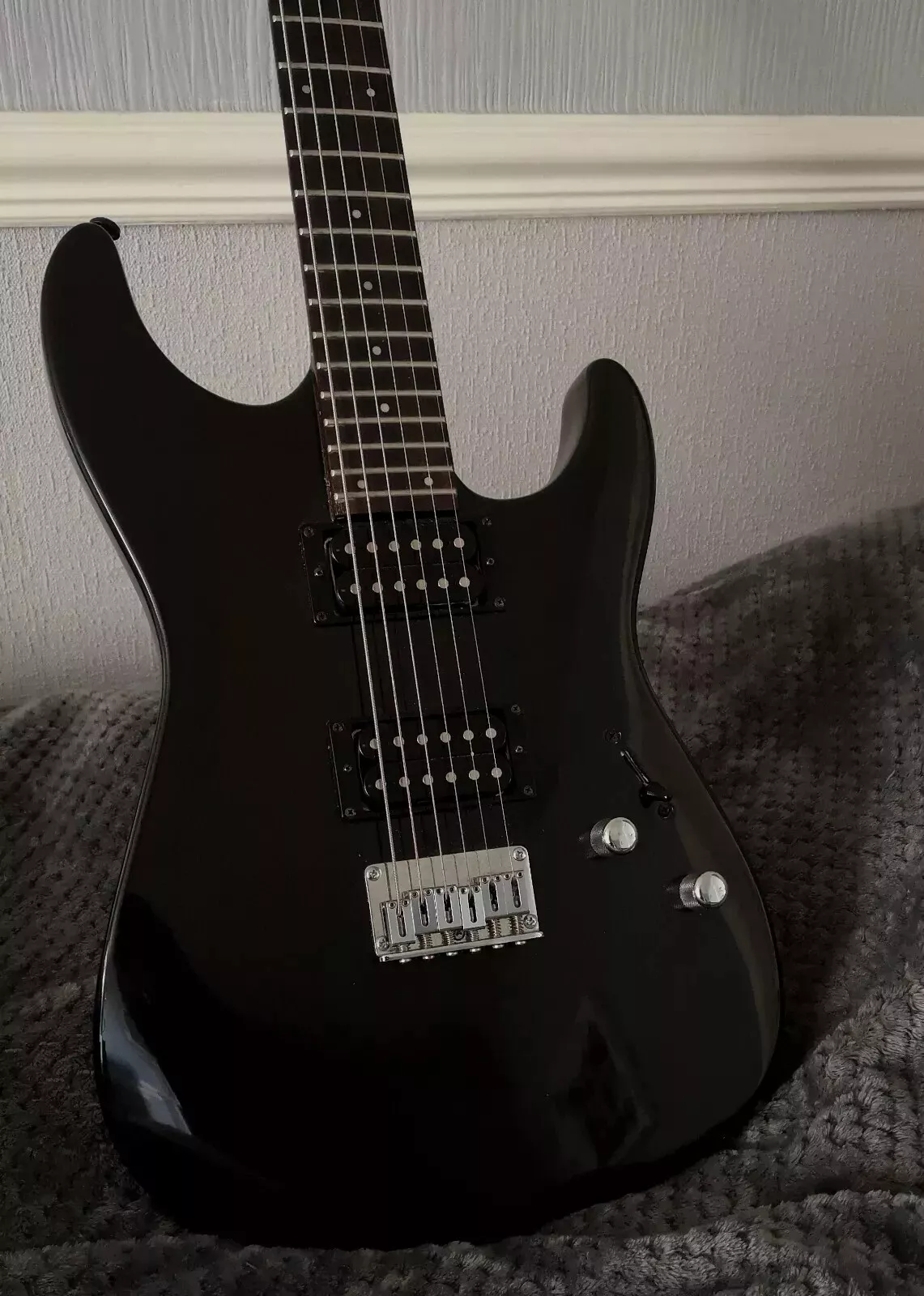 Rare 2001 Squier Sub Sonic Deluxe Set Neck Baritone Guitar KOREA