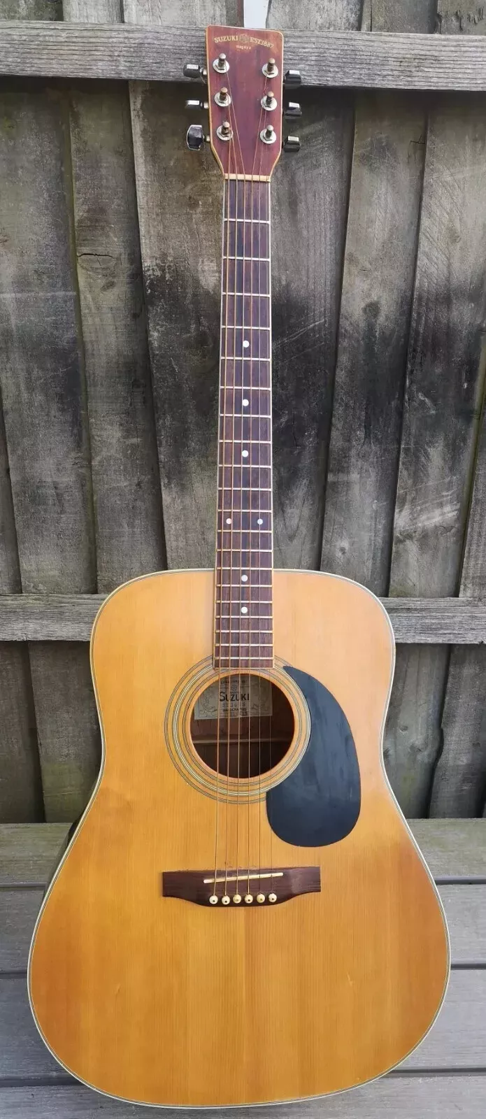 Rare 70s SUZUKI NAGOYA JAPAN Dreadnought SD365S - Solid top Acoustic Guitar