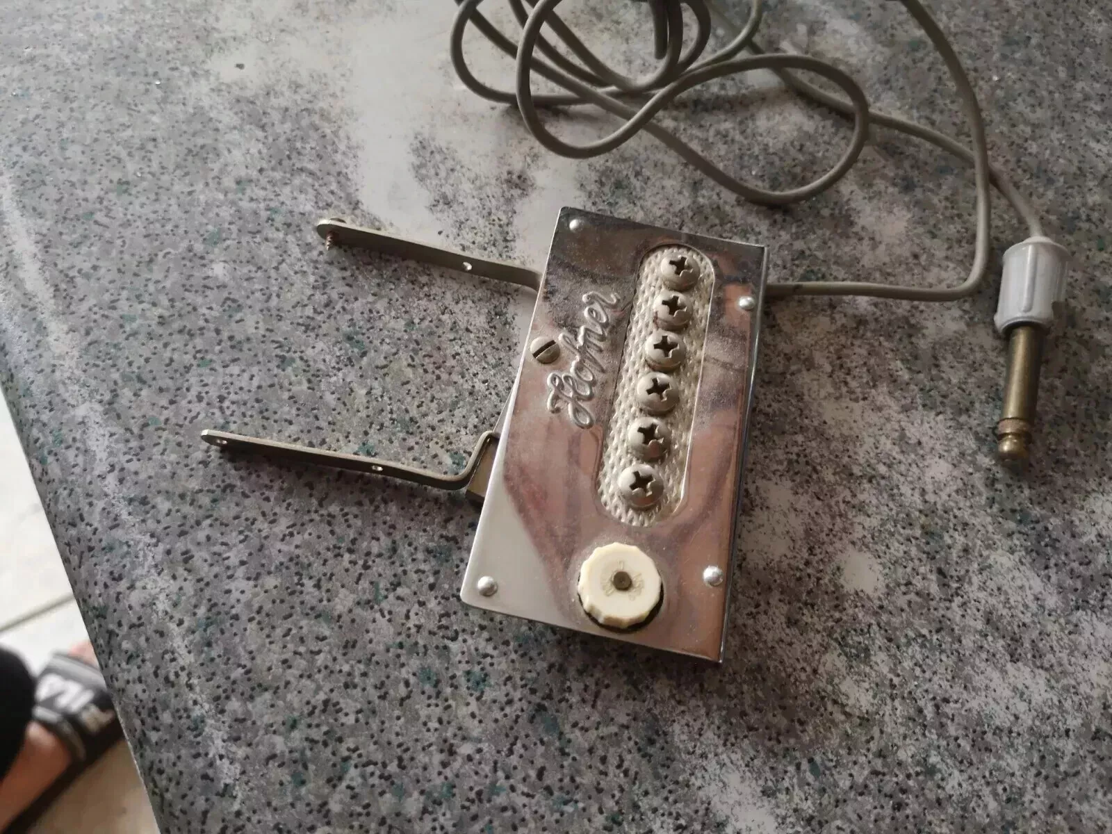 Rare Vintage 1950s Hofner Semi Acoustic Floating Archtop Guitar Pickup -
