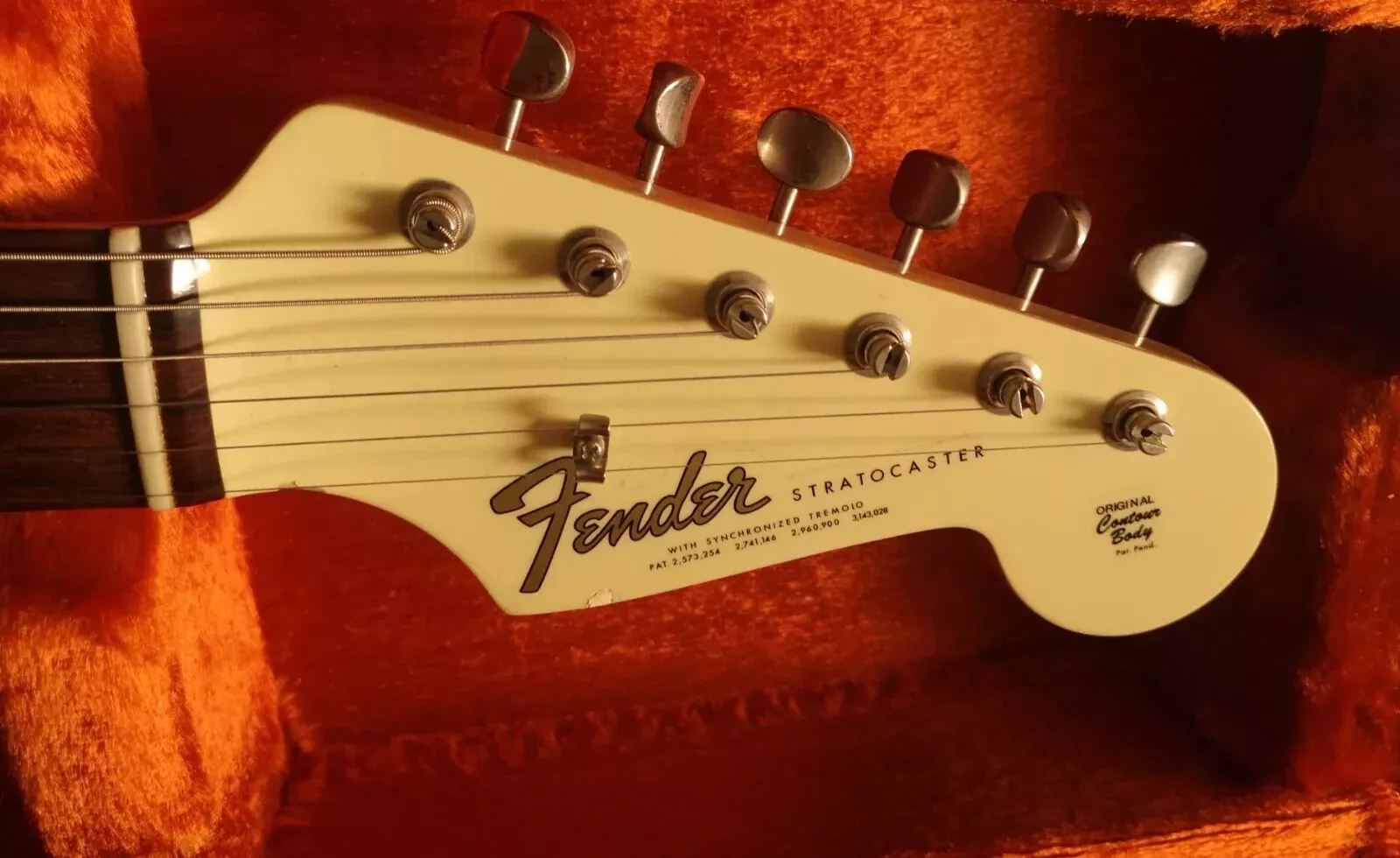 2005 Fender NOS Stratocaster Custom Shop Lipstick Pickups with CASE USA Guitar