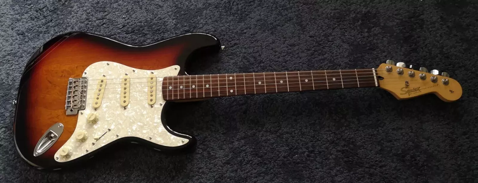 97 Fender Squier Protone Electric Guitar Korea - Sunburst