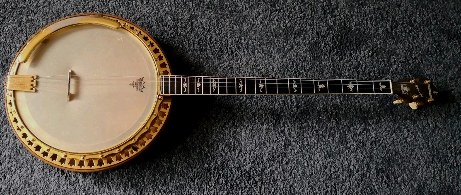 Rare 20s / 30s Ludwig Stratford Plectrum Resonator Banjo - Made in USA