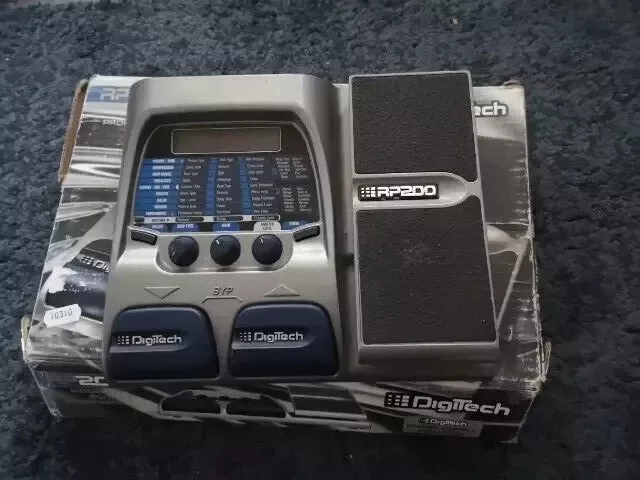 DigiTech RP200 Multi Effects boxed no PSU