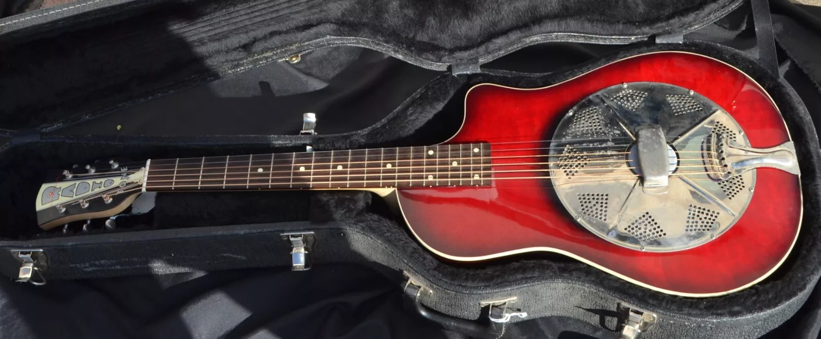 National Resophonic Radiotone Resonator Guitar, with Hard Case, USED Prototype
