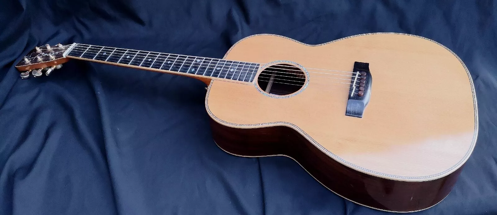 Stunning David Oddy Handbuilt Left Handed Acoustic Guitar England
