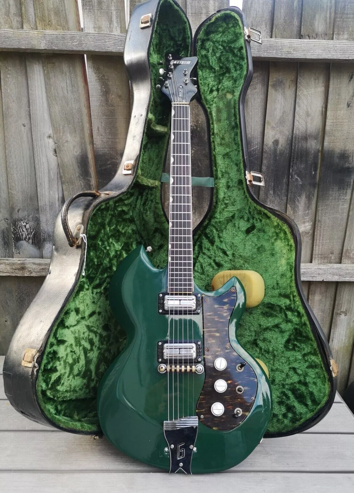 1960s Gretsch Astrojet USA Electric Guitar + CASE Refin RARE