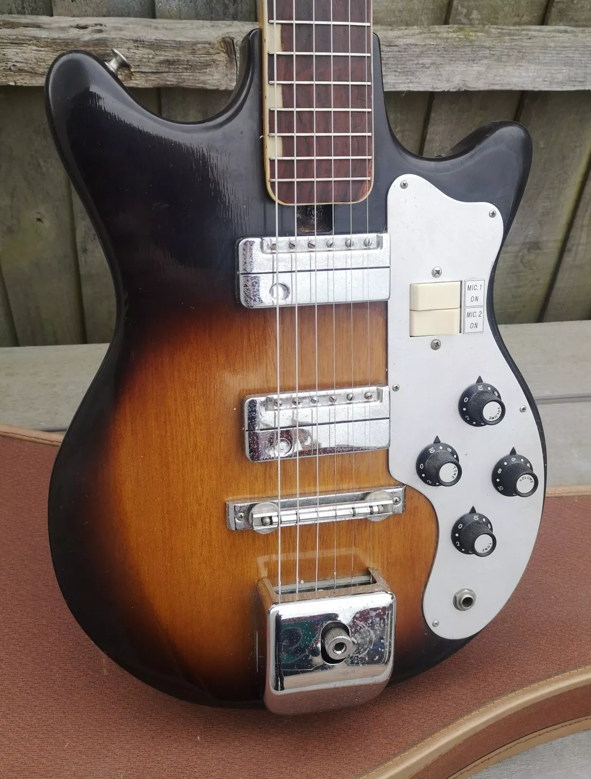TEISCO Starway Made in Japanese Guitar BRian ENO + CASE