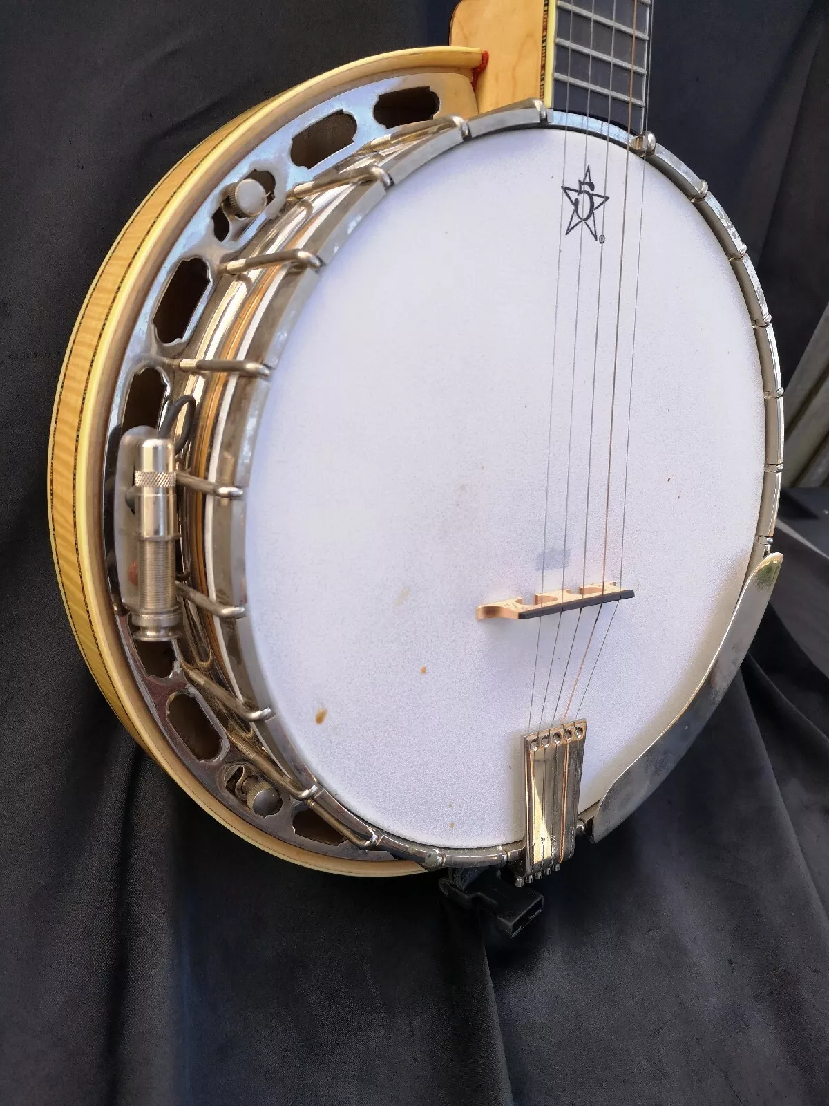 Stunning David Oddy 5 String left handed banjo Hand built Banjo
