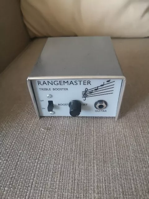 Rangemaster Treble Booster - Guitar Pedal Jennings Rare 2009 -11 Limited Ed