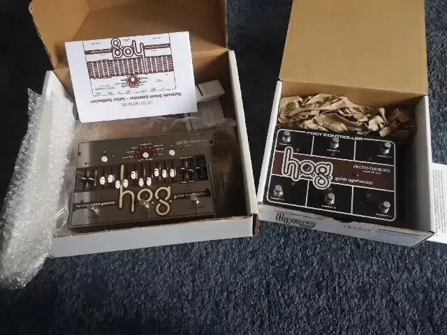 Electro Harmonix HOG Harmonic Octave Generator + Footswitch OOP - BOXED